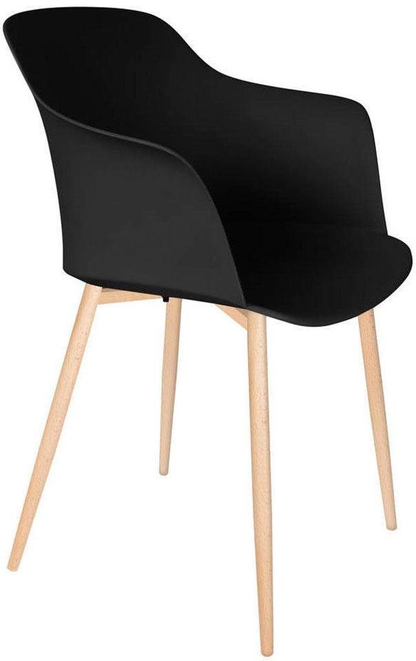 Kayoom Stoel Chester 110 4-set, eenvoudige vorm, geschikt voor elke woonruimte onderhoudsvriendelijk, comfortabel, eenvoudig afneembaar, eenvoudige vorm (set, 4 stuks)