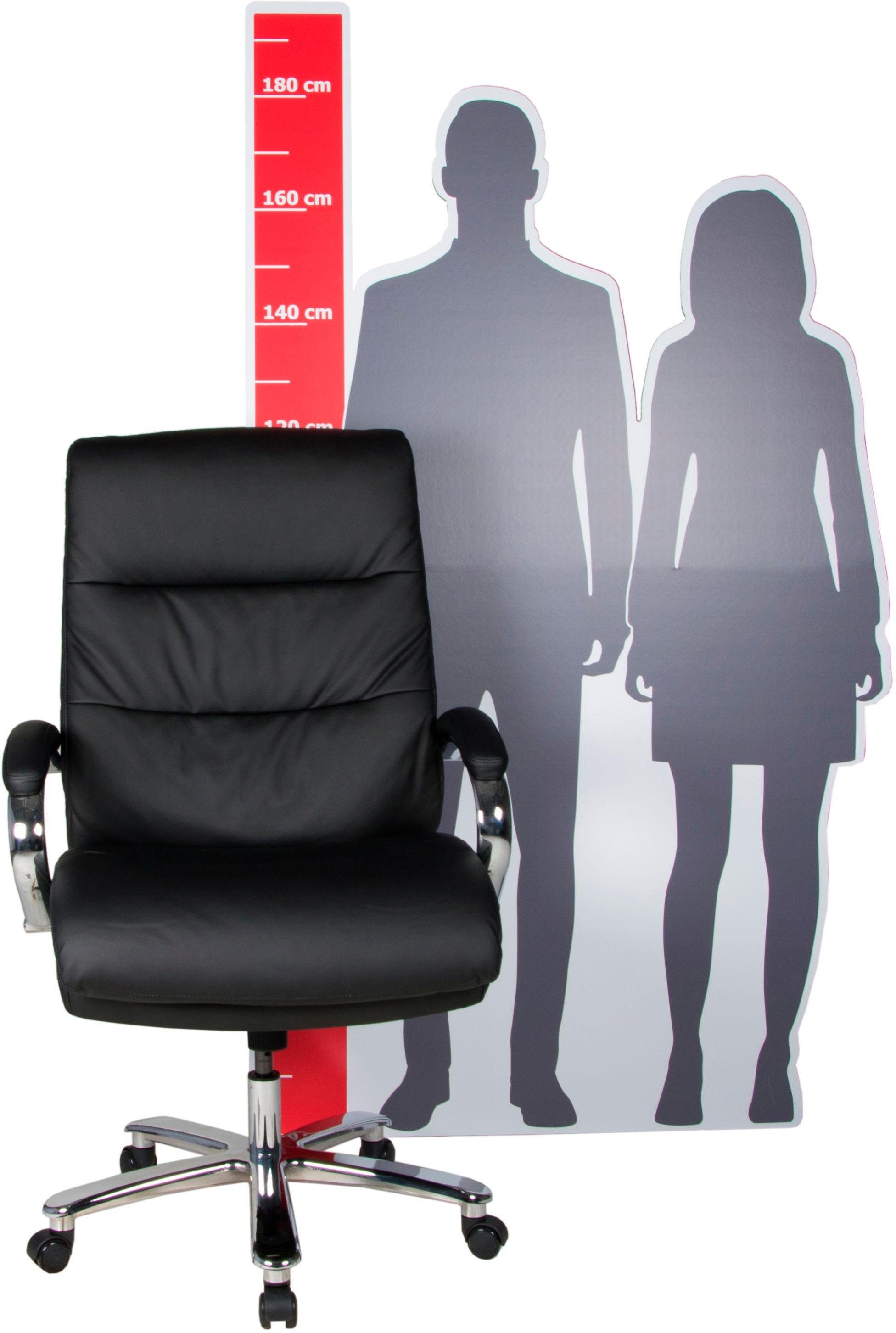 Duo Collection Bureaustoel Bureau stoel Federico 180 kg Federkern, tot 180kg, robuust (1 stuk)