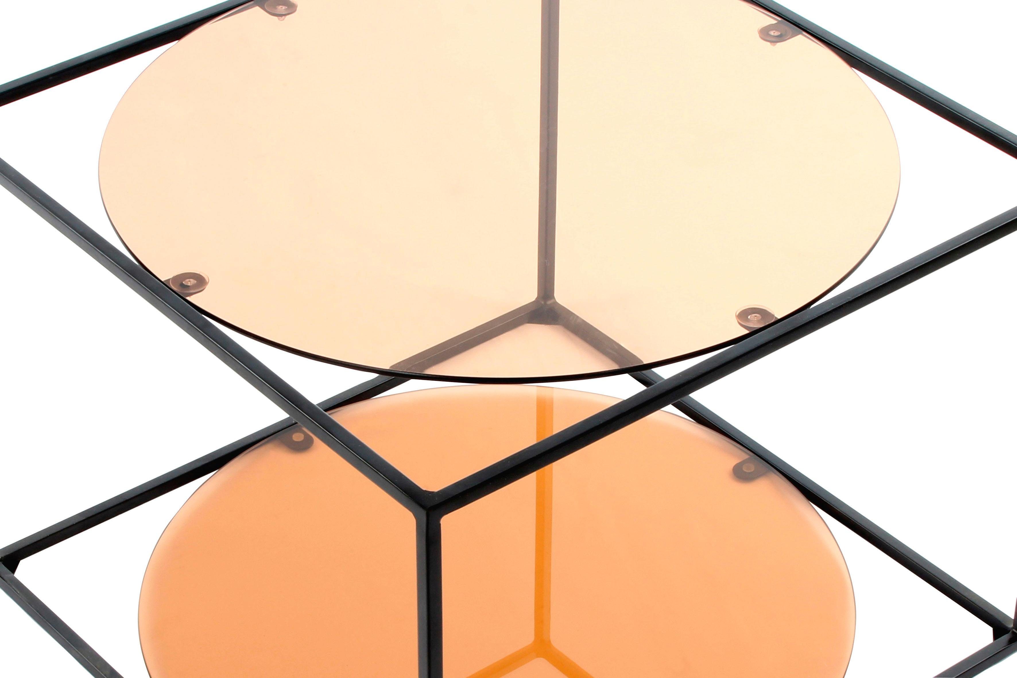 Kayoom Bijzettafel Cody, bijzettafel in kubusvorm, open, modern ontwerp (1 stuk)