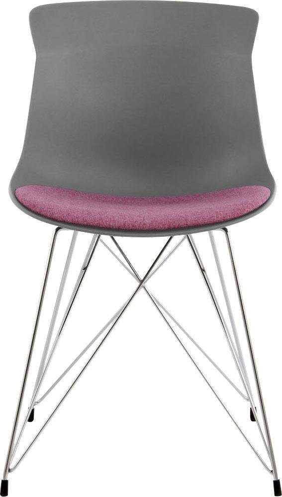 Kayoom Stoel Emily 110 2-delige set, tijdloos ontwerp, stijlvolle kleurcombinatie (set, 2 stuks)