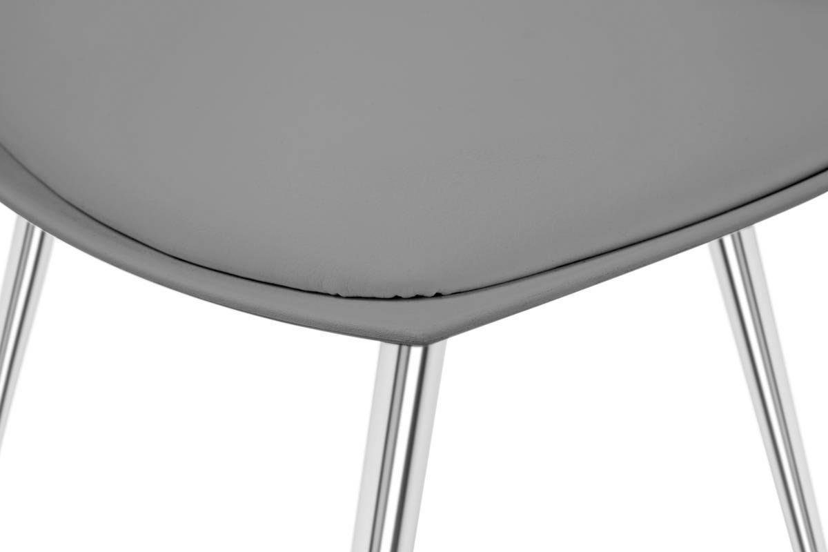 Kayoom Stoel Dakota 110 4-delige set, kunstleer bekleding, zitting van schuim ergonomisch, comfortabel, onderhoudsvriendelijk, kunstlederen bekleding