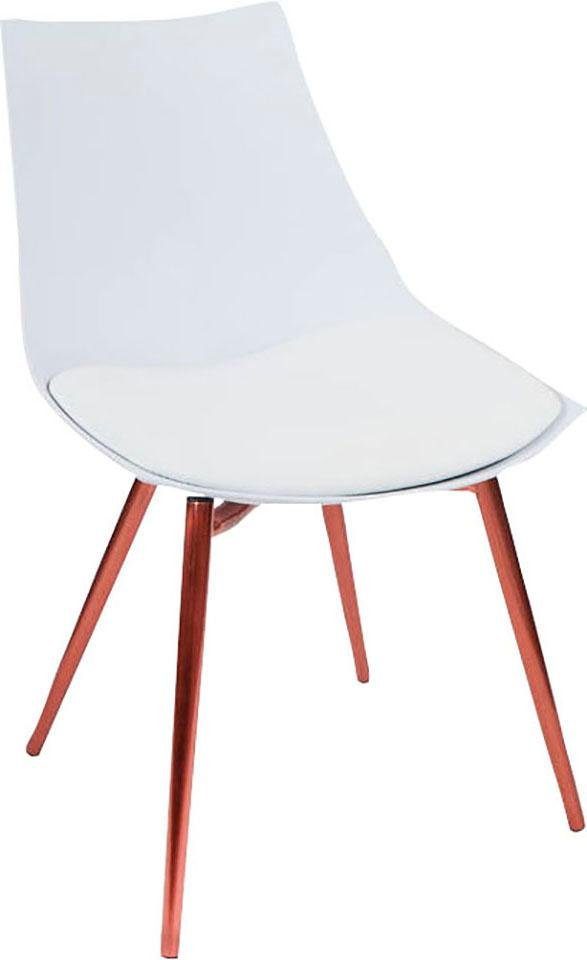 Kayoom Stoel Dakota 110 4-delige set, kunstleer bekleding, zitting van schuim ergonomisch, comfortabel, onderhoudsvriendelijk, kunstlederen bekleding