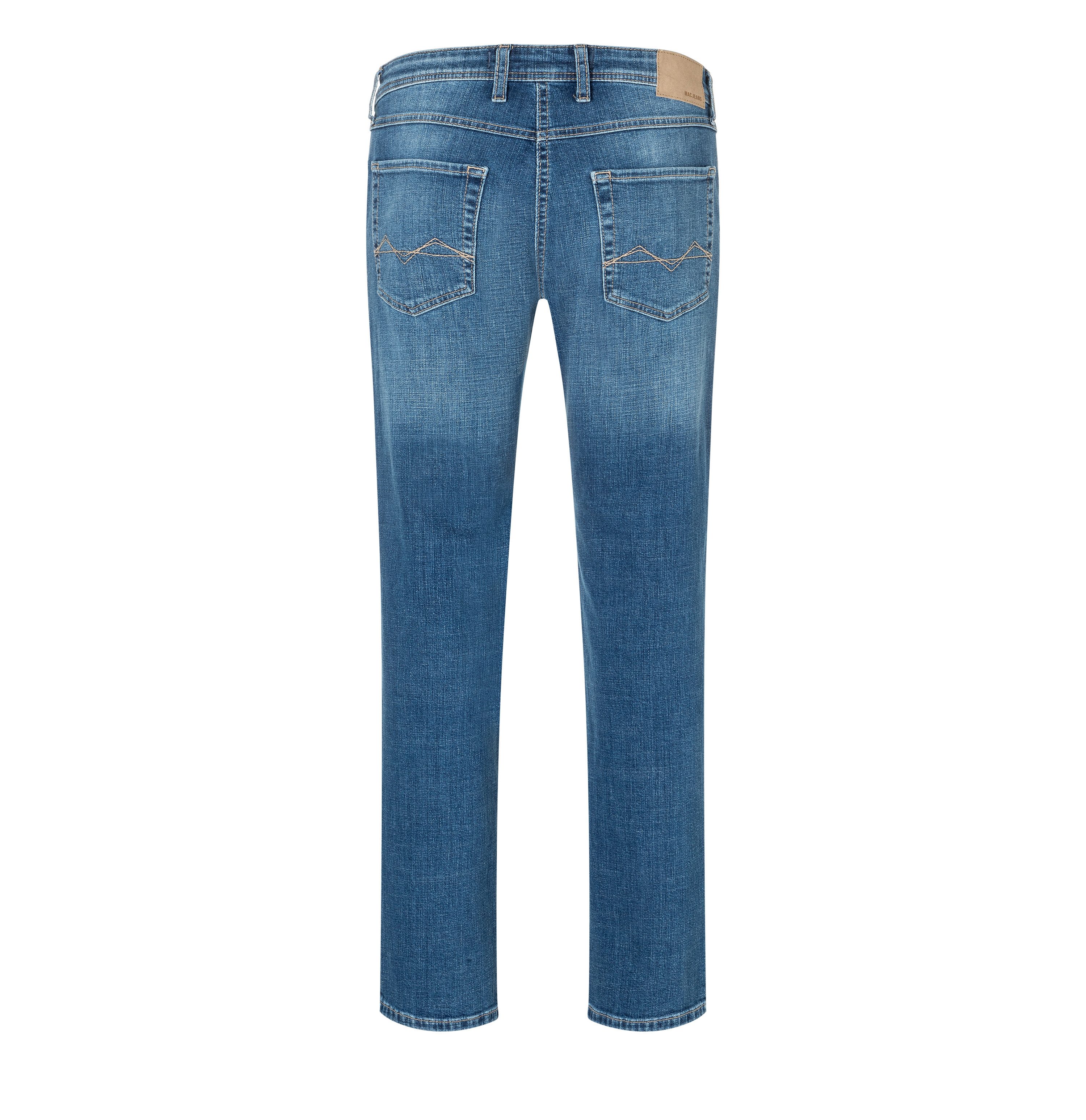 MAC Straight jeans Arne in verzorgde uitstraling, met stretch