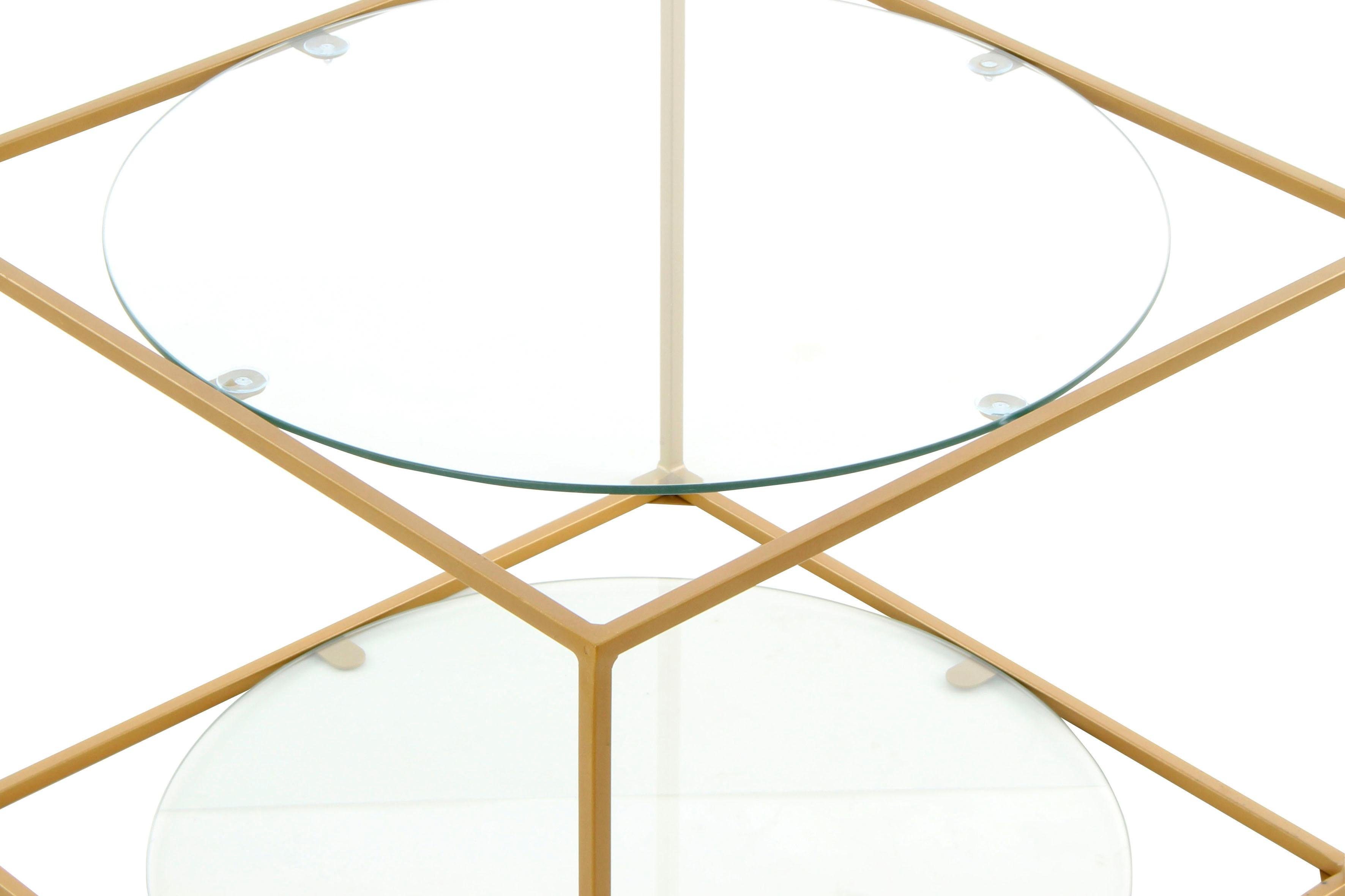 Kayoom Bijzettafel Cody, bijzettafel in kubusvorm, open, modern ontwerp (1 stuk)
