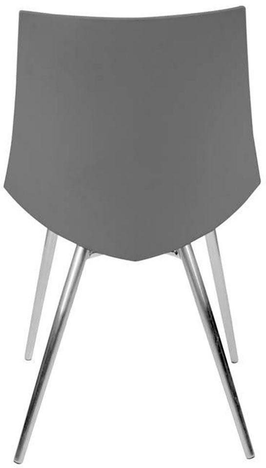 Kayoom Stoel Dakota 110 4-delige set, kunstleer bekleding, zitting van schuim ergonomisch, comfortabel, onderhoudsvriendelijk, kunstlederen bekleding
