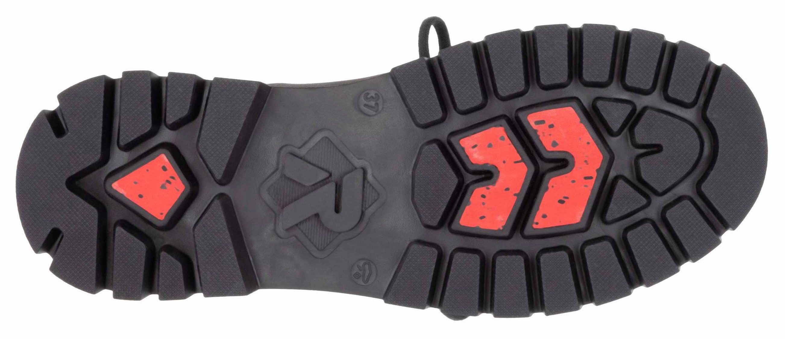 Rieker EVOLUTION Winterlaarzen , snowboots, veterschoenen met waterafstotende tex-membraan