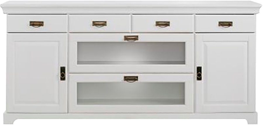 Home affaire Dressoir Rügen Commode van massief dennenhout, FSC®, breedte 145 of 180 cm