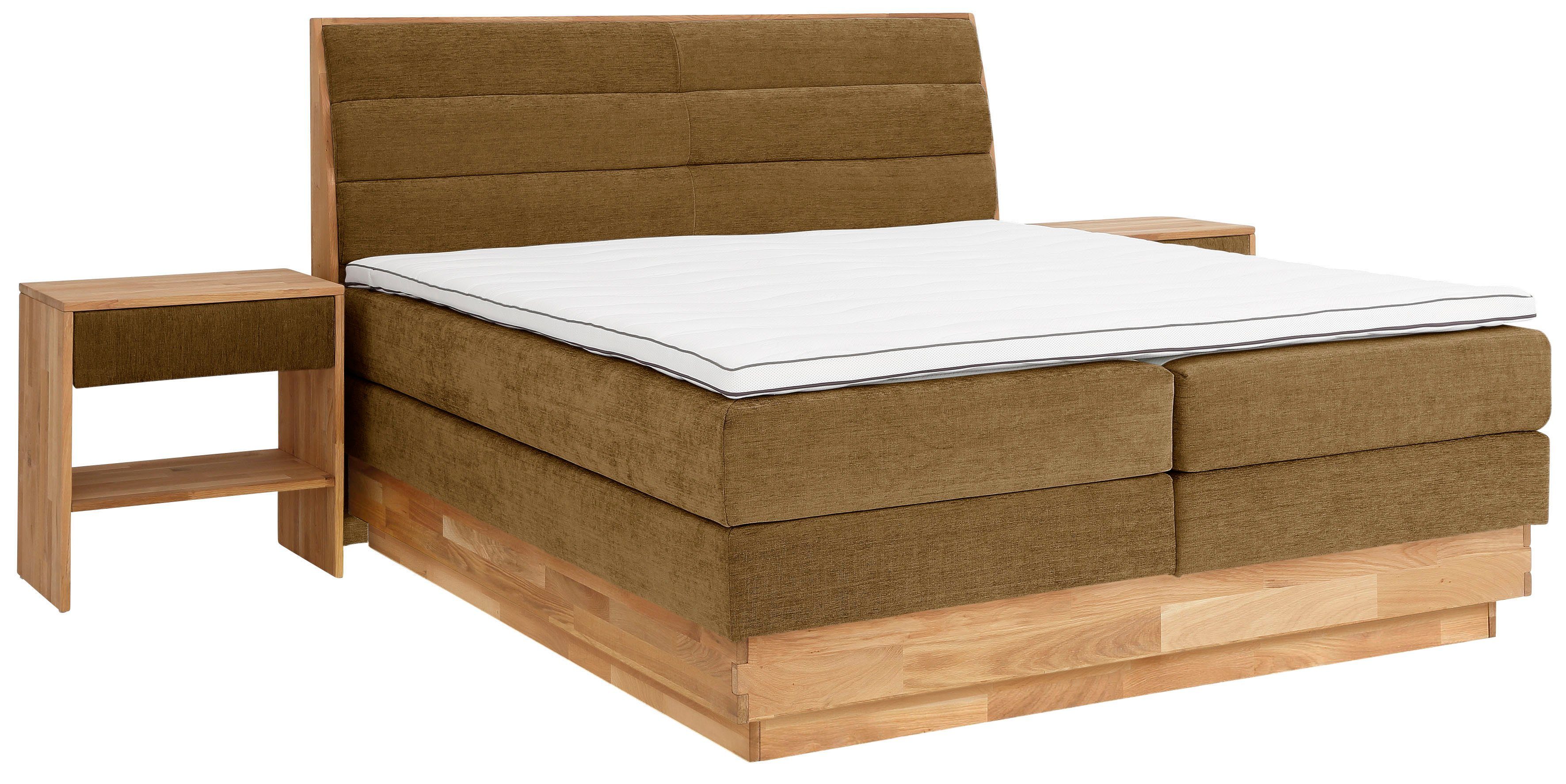 OTTO products Boxspring JENNA zonder ledverlichting, met gecertificeerde, gerecyclede overtrekstoffen