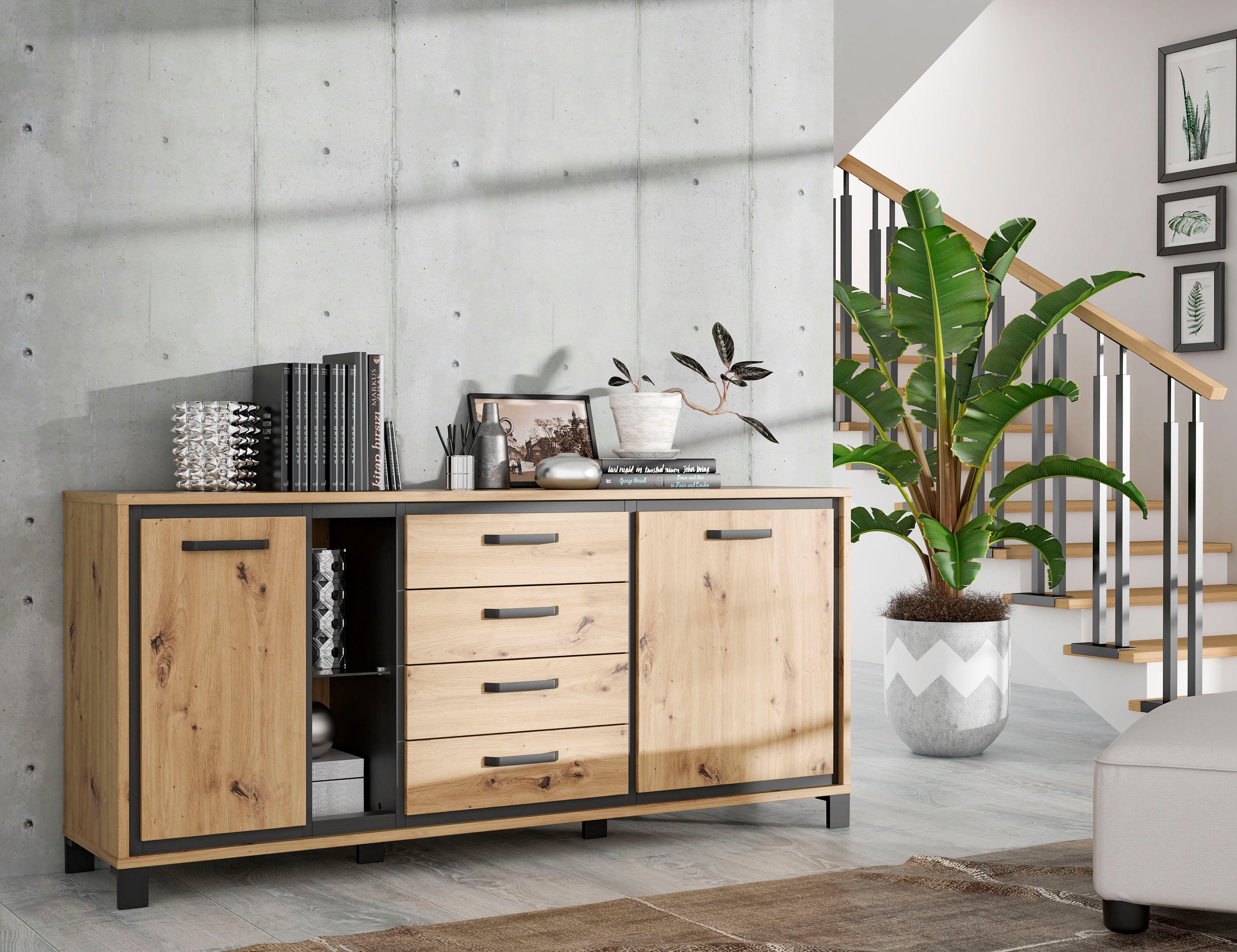 FORTE Dressoir Trondheim Breedte 177 cm