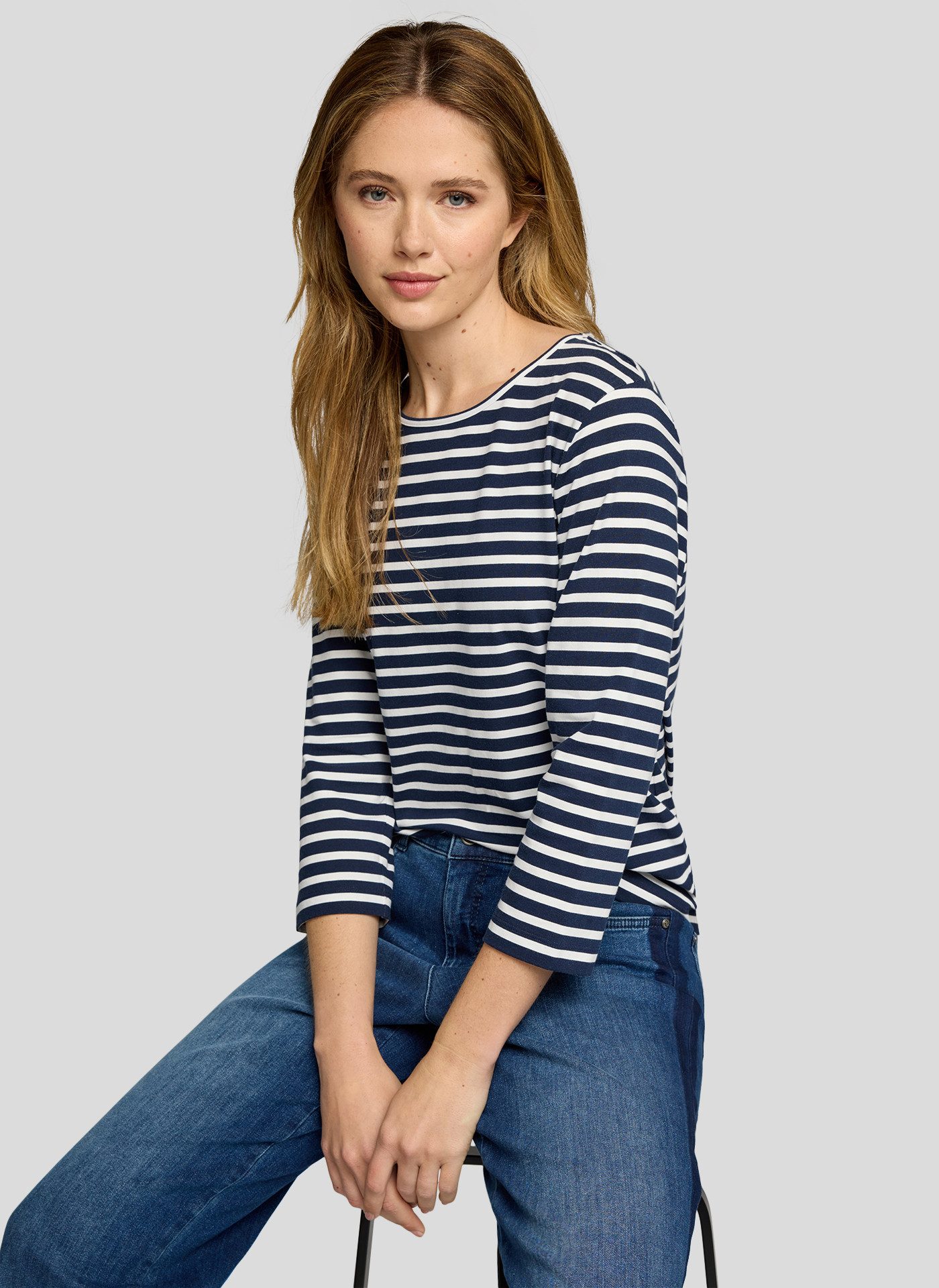 Rabe Shirt met 3/4 mouwen