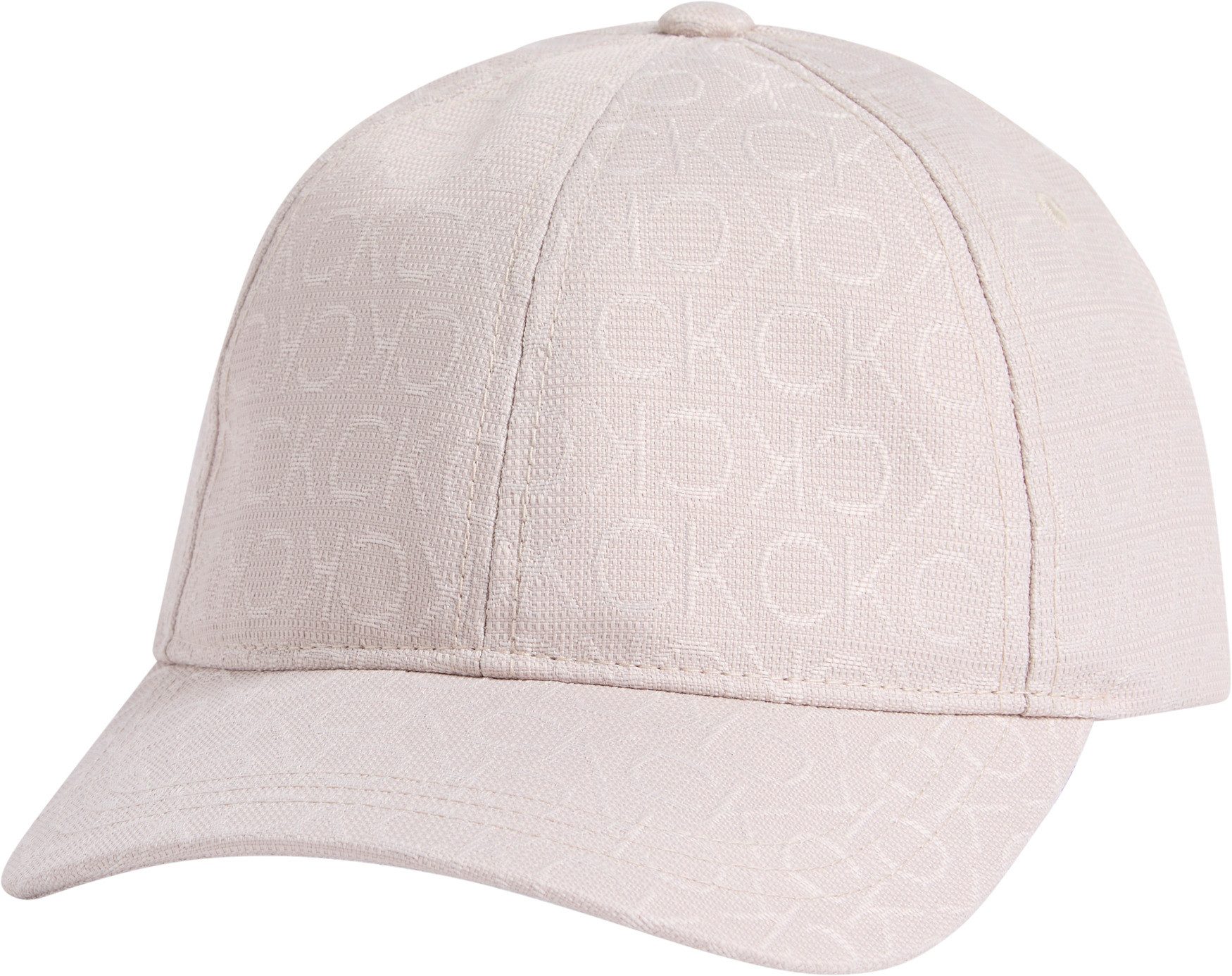 Calvin Klein Baseball pet MONOGRAM JACQUARD CAP Alloverpatroon, klemsluiting