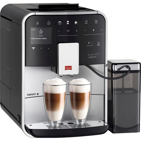 Melitta volautomatisch koffiezetapparaat Melitta®CAFFEO Barista TS Smart® F85-0-101, zilver-zwart
