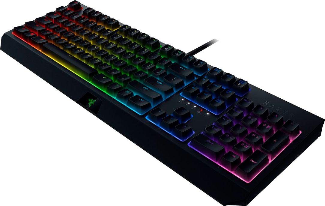 RAZER gaming toetsenbord RAZER BlackWidow Green Switch RAZER gaming toetsenbord RAZER BlackWidow Green Switch