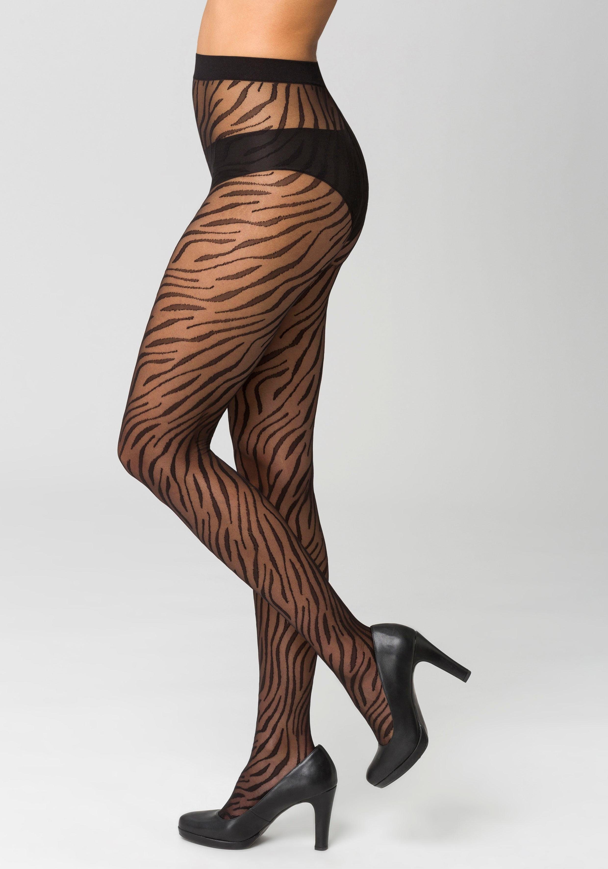 petite fleur gold Panty met animal-print