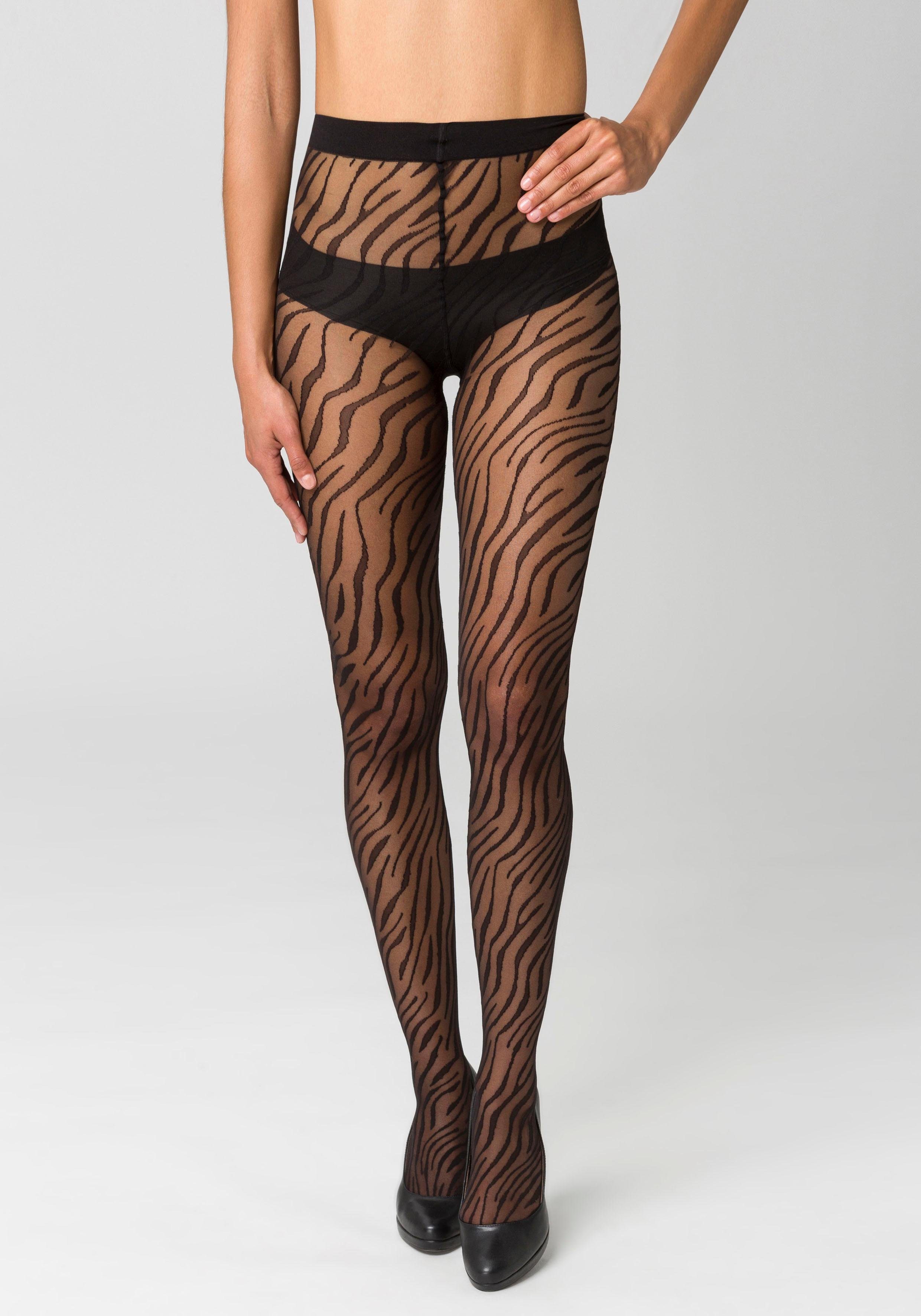 petite fleur gold Panty met animal-print