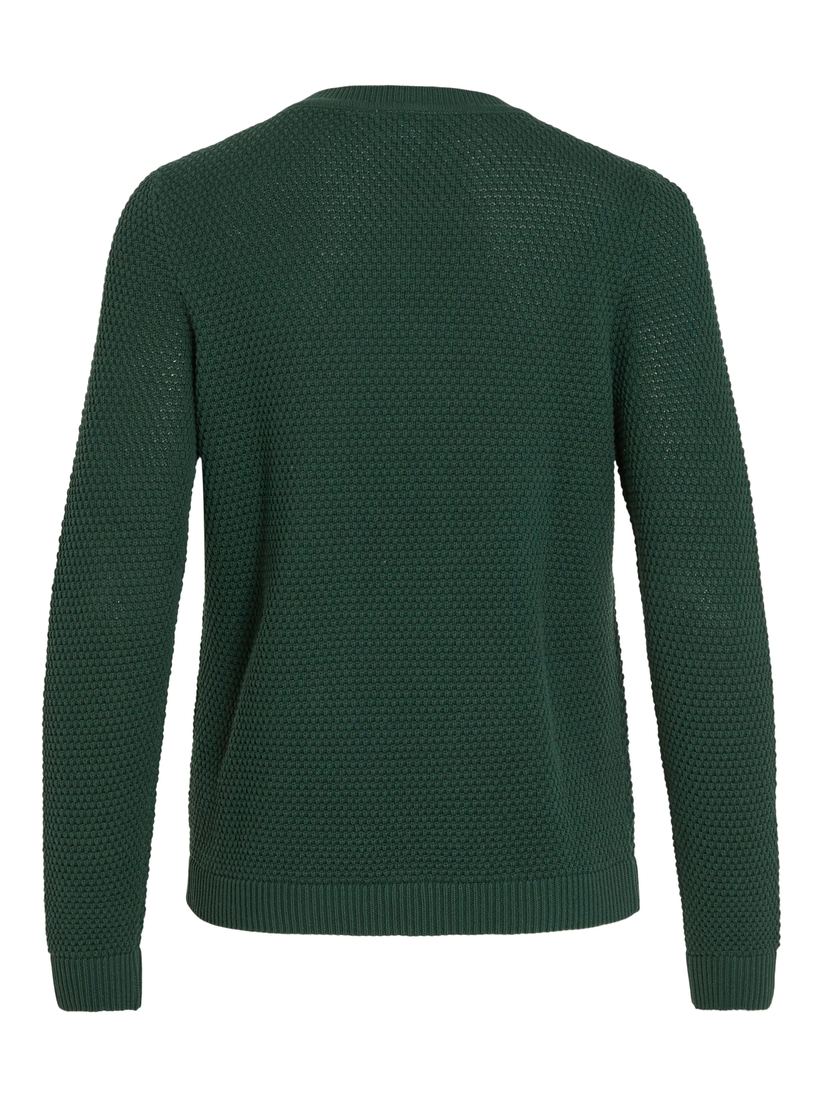 Vila Trui met ronde hals VIDALO O-NECK L S KNIT TOP- NOOS
