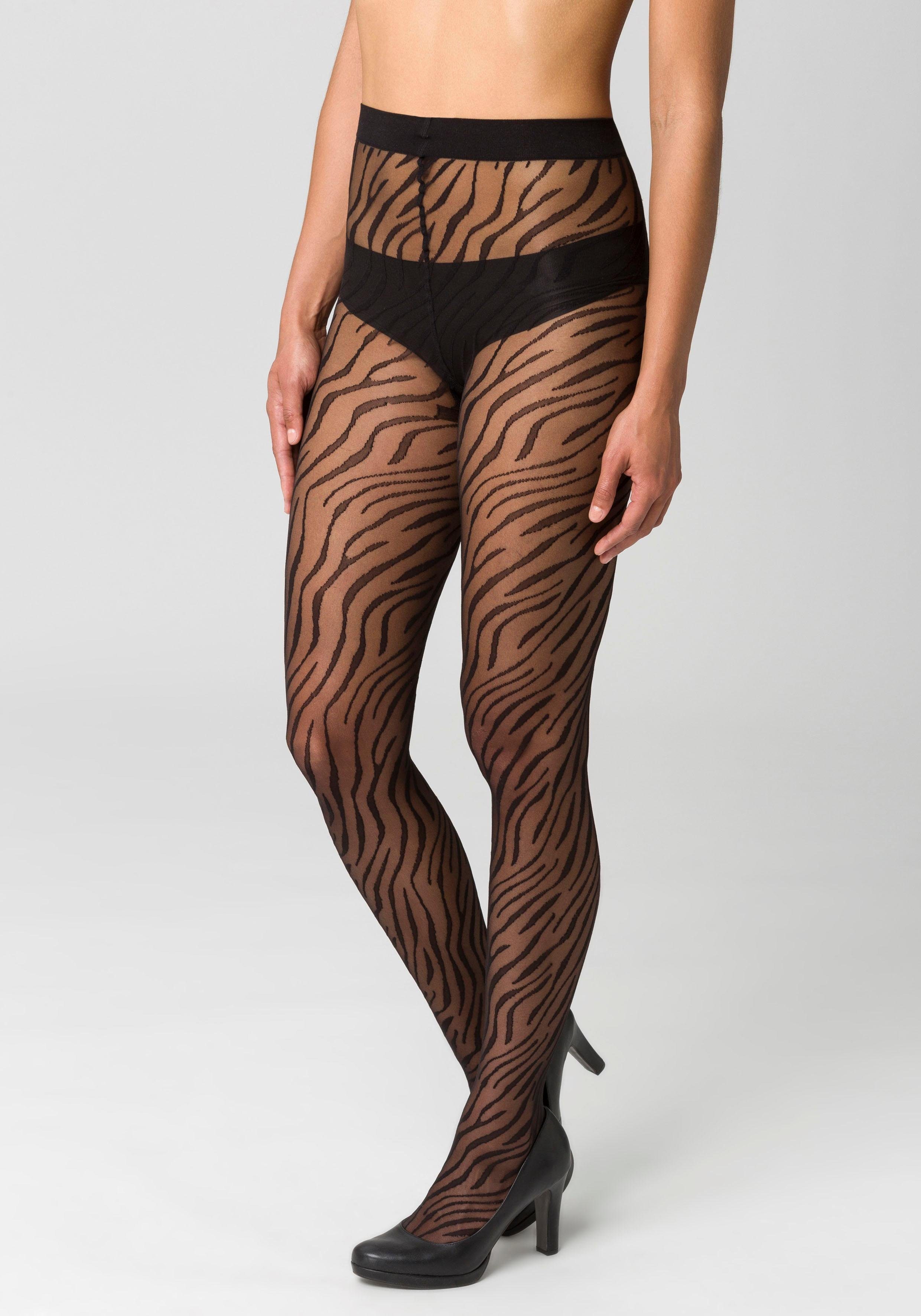 petite fleur gold Panty met animal-print