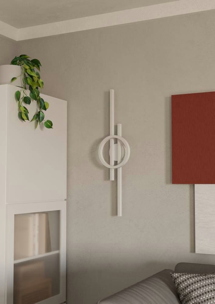 EGLO Plafondlamp AMANDOLO Deckenlampe, Alu, Stahl und Kunststoff, Flurlampe, Lampe dimmbare plafondlamp, afstandsbediening, metaal in wit, rgb backlight (1 stuk)