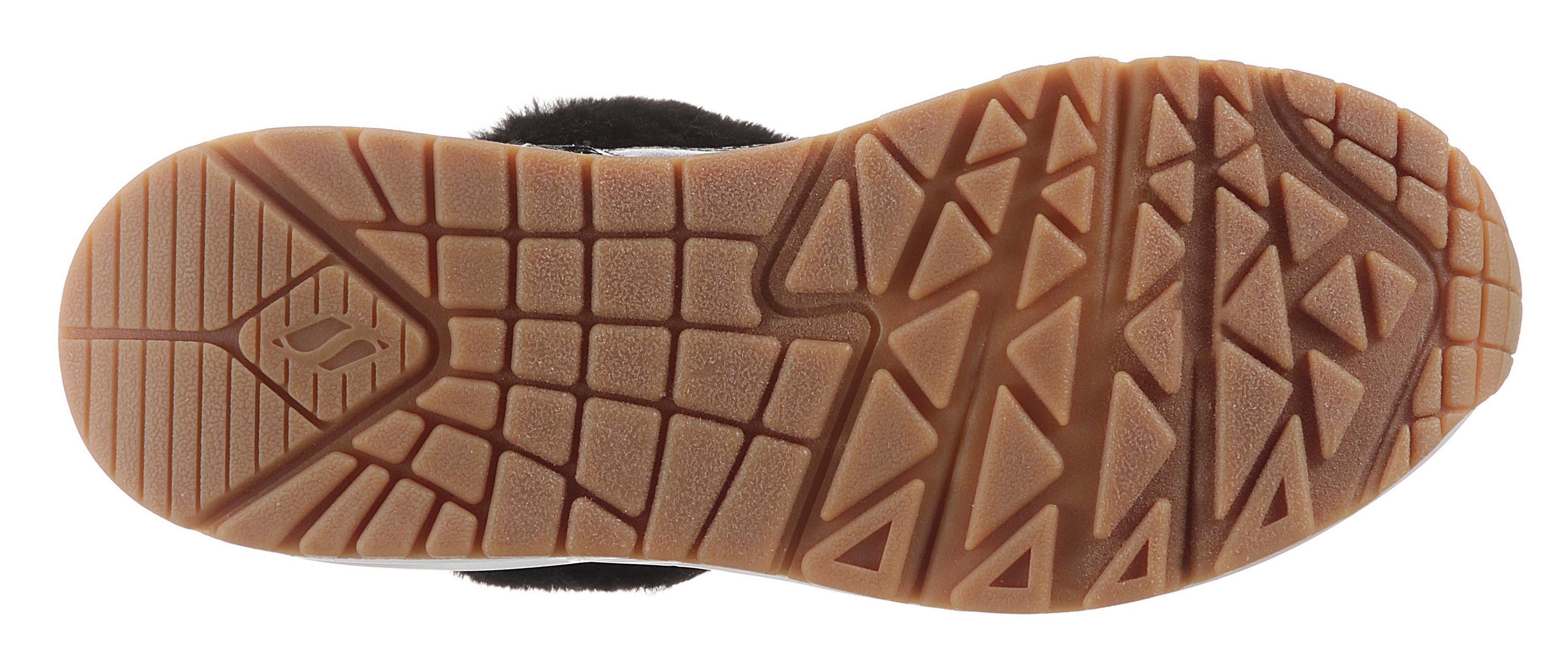 Skechers Hoge veterschoenen UNO-COZY ON AIR met air cooled memory foam