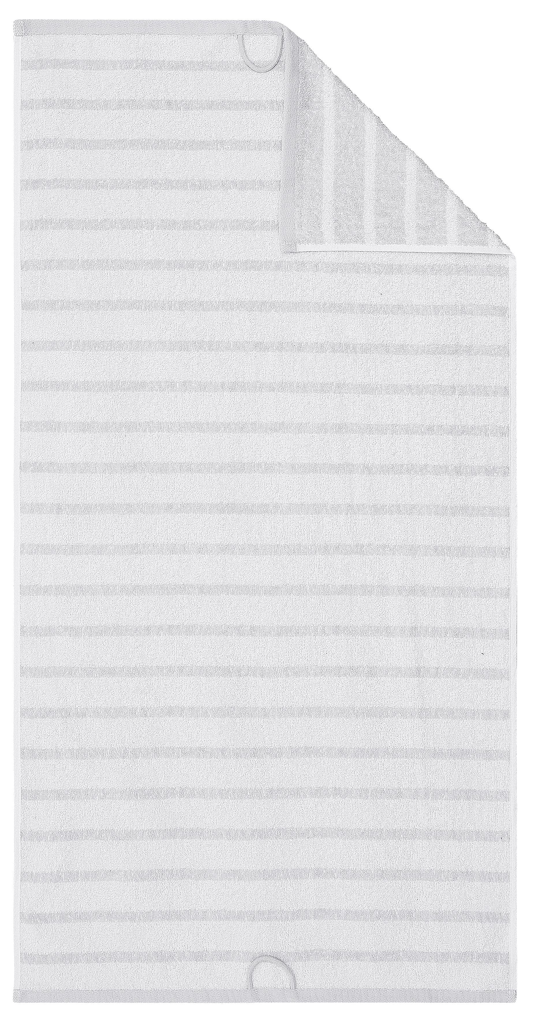 my home Handdoeken Finn in 6-delige set, uni- en gestreept design van 100% katoen (6 stuks)