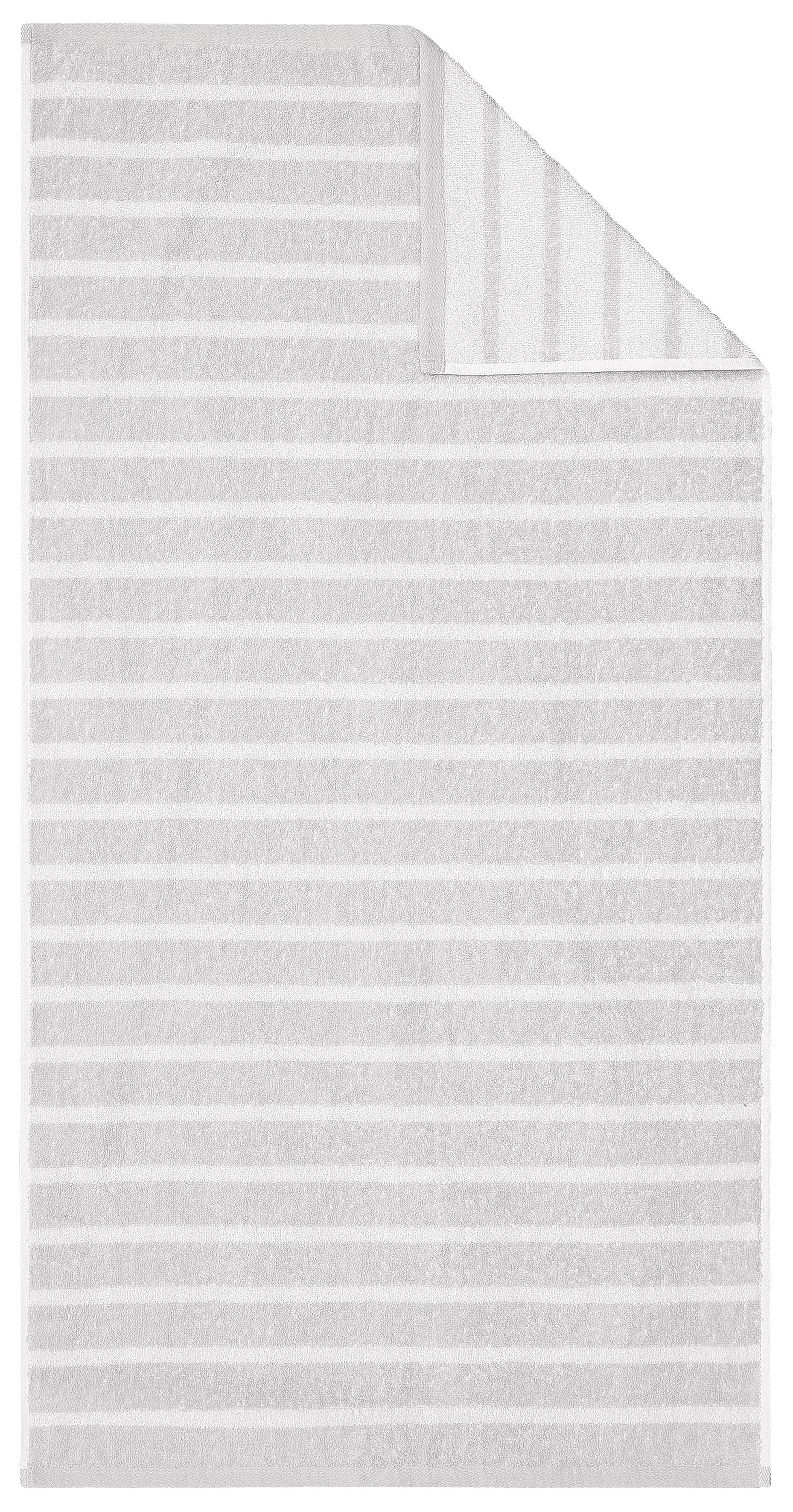my home Handdoeken Finn in 6-delige set, uni- en gestreept design van 100% katoen (6 stuks)