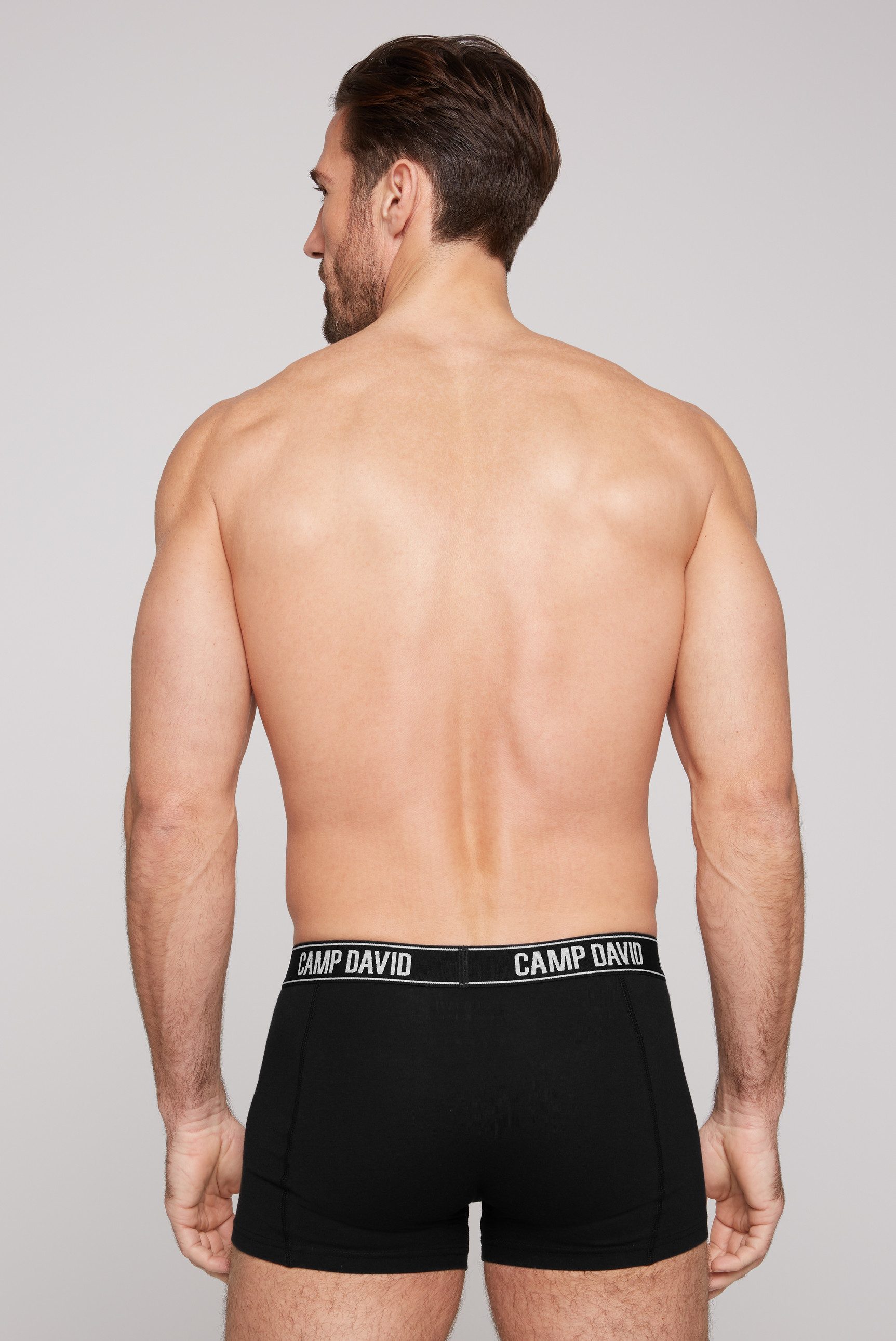 CAMP DAVID Boxershort in 2-pack met logo-band (set, 2 stuks)