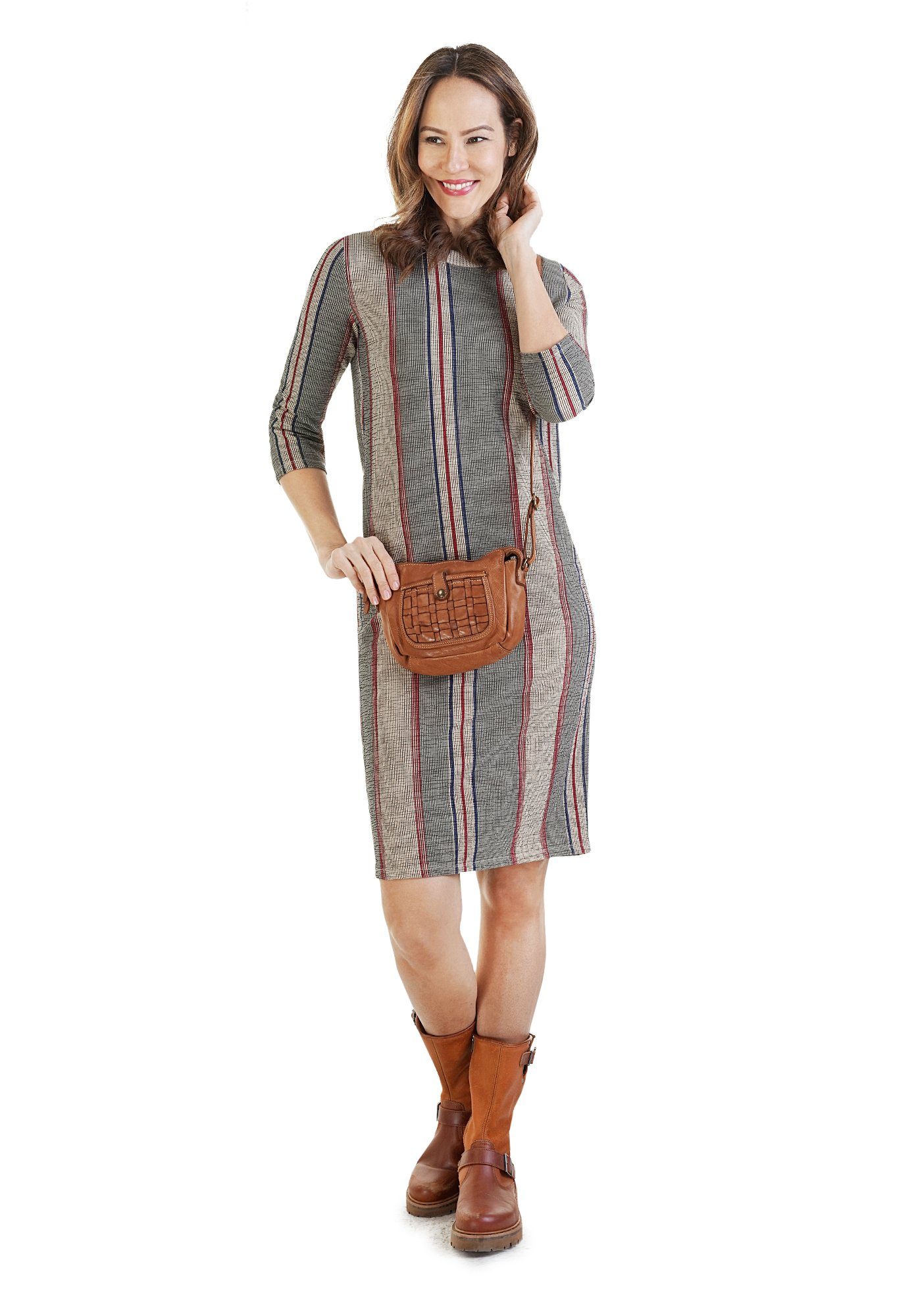 Cluty Schoudertas echt leer, made in italy