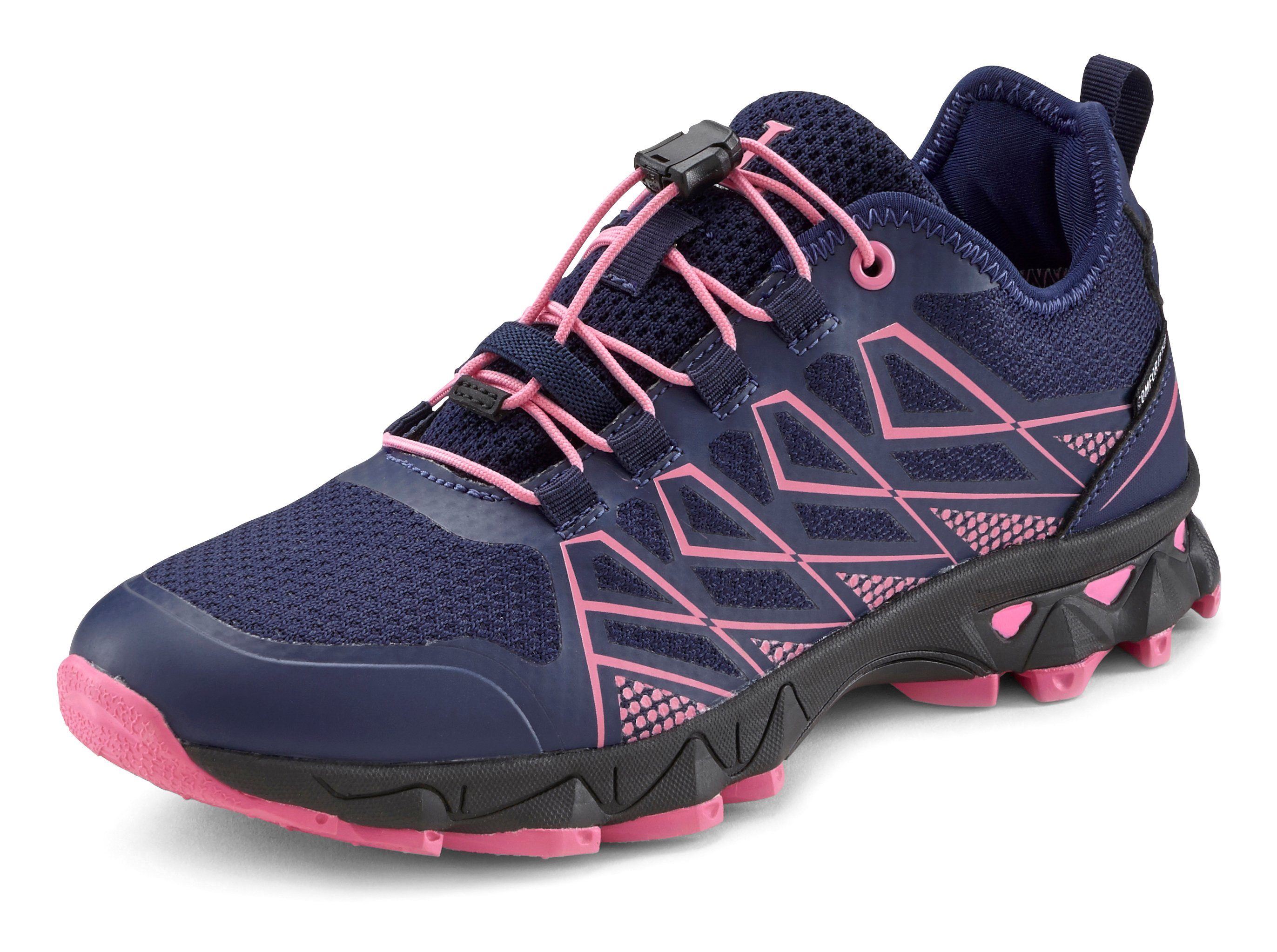 active by Lascana Sneakers Trekkingschoen, Outdoor, waterafstotend membraan, elastische vetersluiting