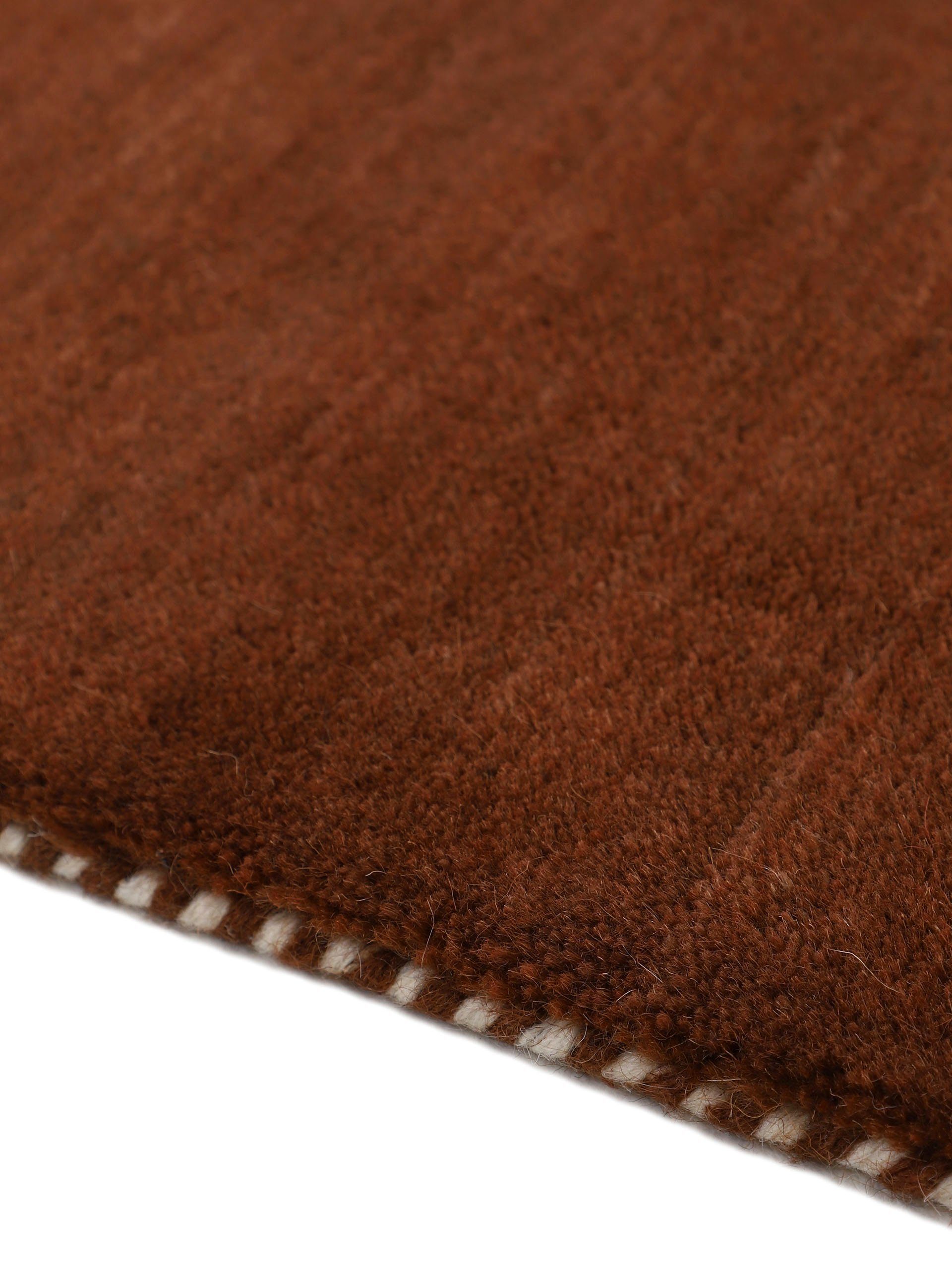 carpetfine Wollen kleed Gabbeh uni zuivere wol met de hand geweven, gabbeh diermotief warm omgevingsklimaat vele maten