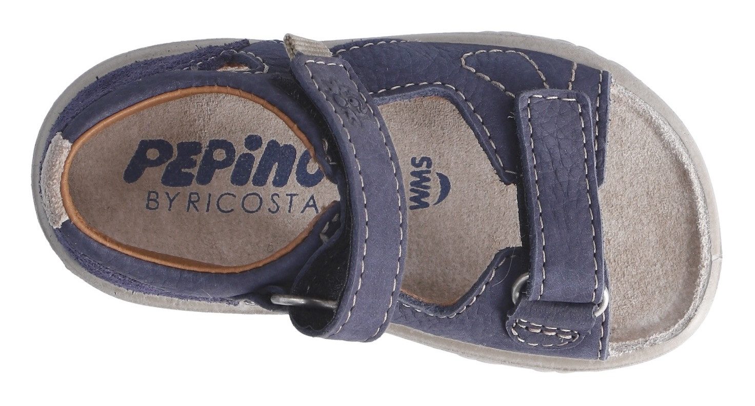 PEPINO by RICOSTA Babyschoentjes Claas WMS: gemiddeld , sandaal met klittenband, wms-systeem, leer, maat sjabloon te downloaden