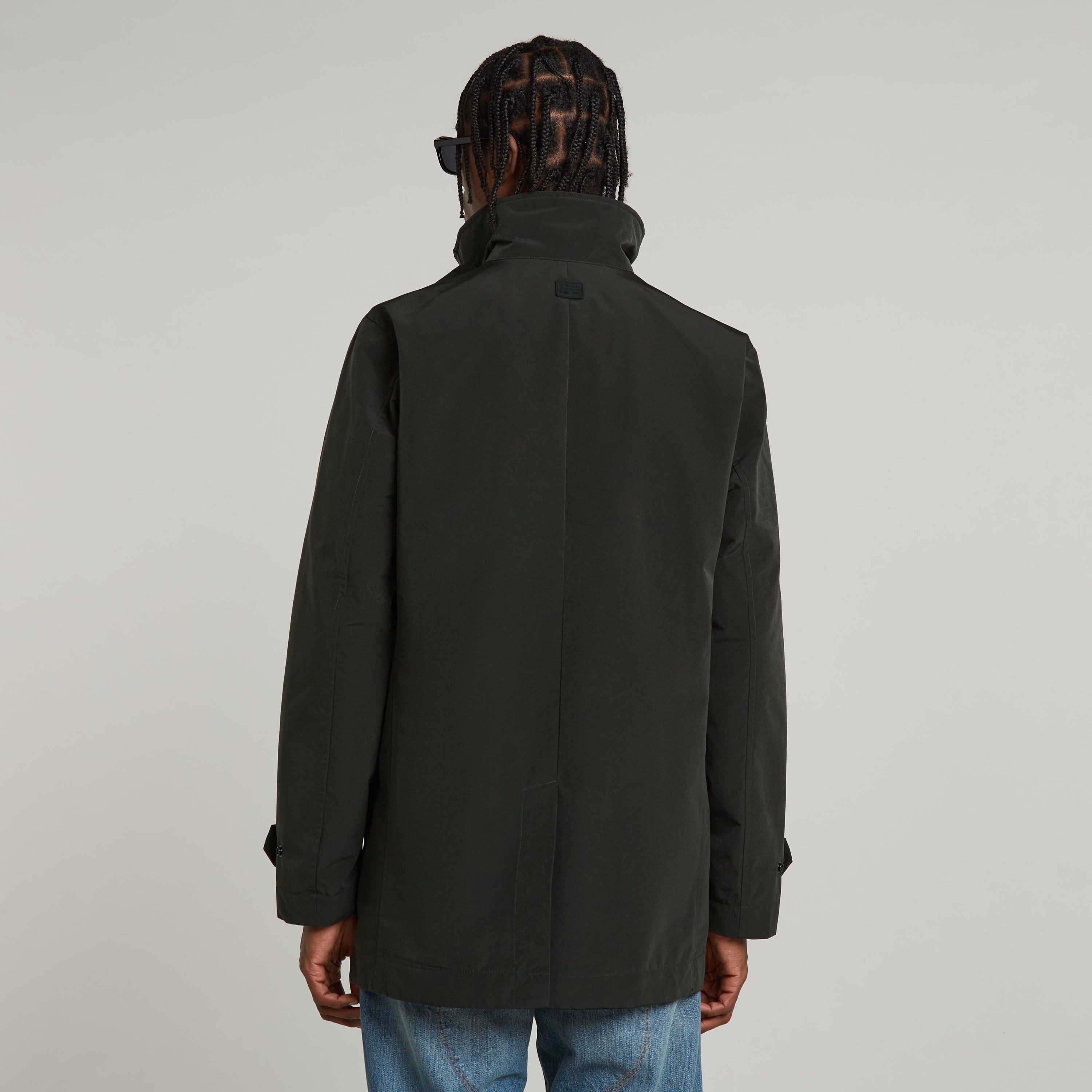 G-Star RAW Outdoorjack Garber Trench met verborgen knopen