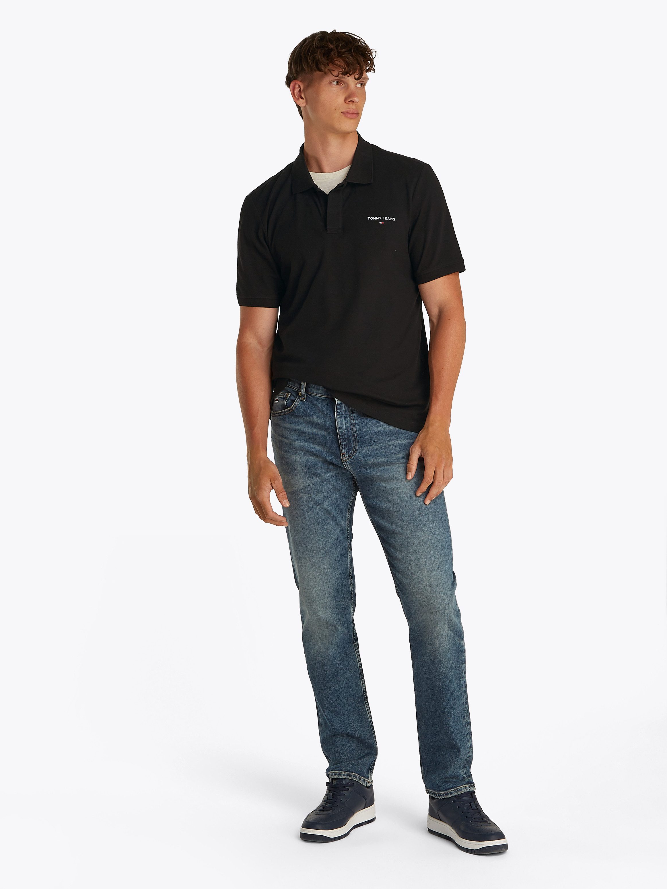 TOMMY JEANS Poloshirt TJM REG LINEAR POLO EXT