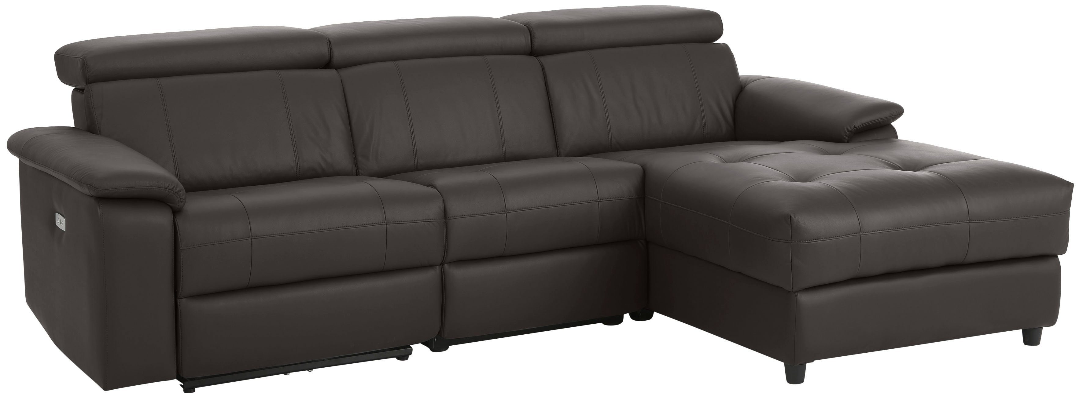 Home affaire Hoekbank Binado, L-vorm, met handmatige of elektrische relaxfunctie met usb-aansluiting