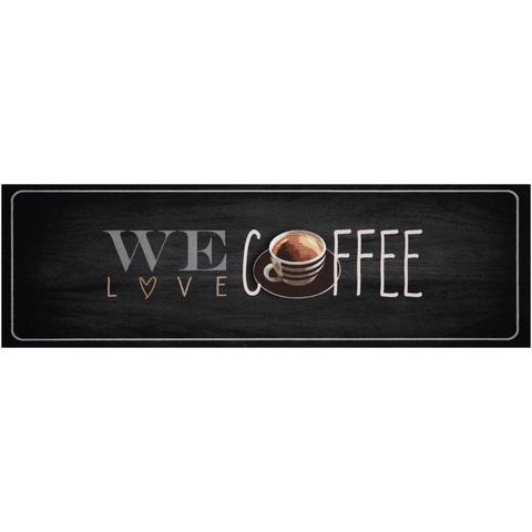 Keukenloper, We love Coffee, Zala Living, rechthoekig, hoogte 5 mm, machinaal getuft