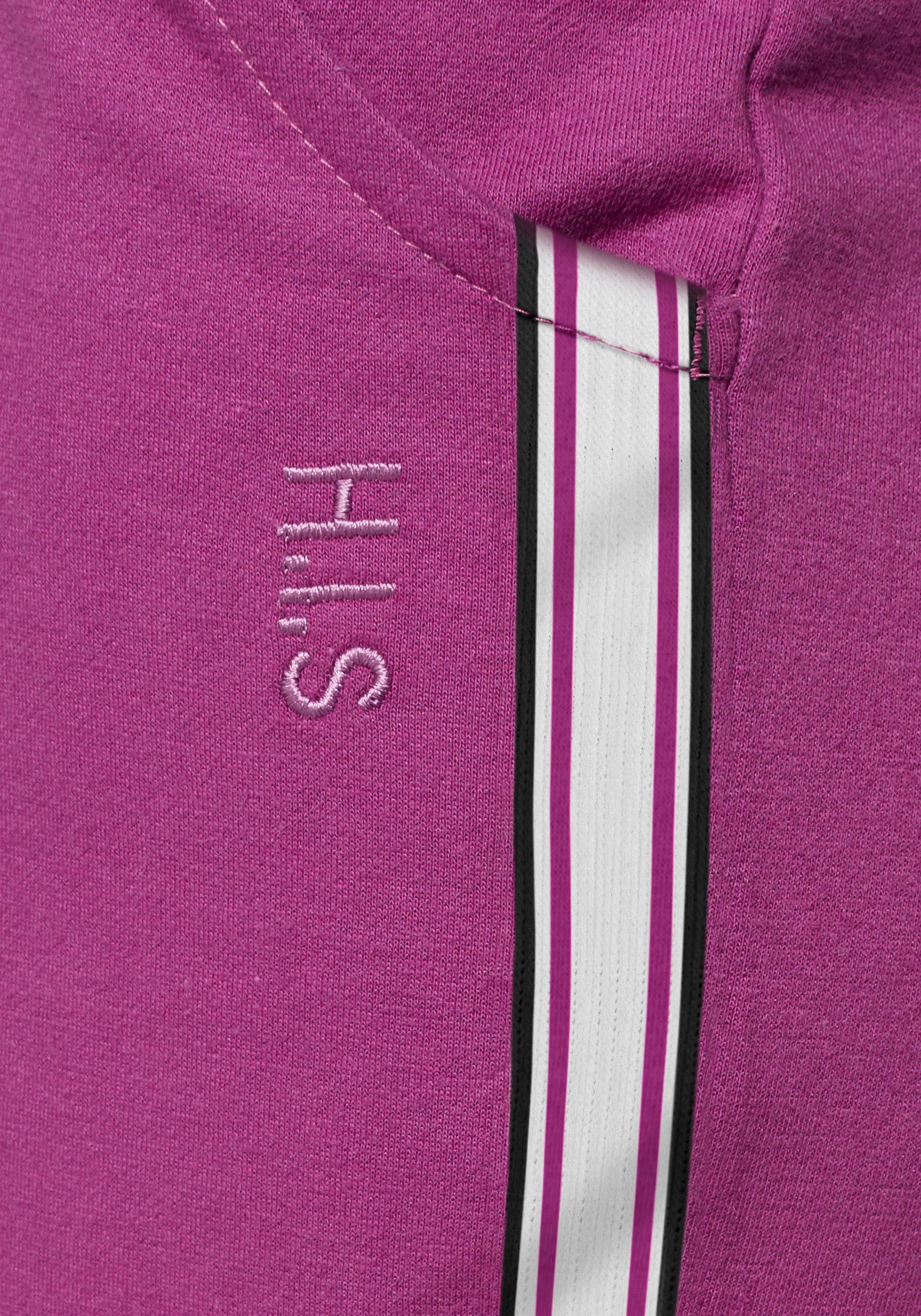 H.I.S Homewearbroek -loungebroek met zijstrepen en insteekzakken, loungewear