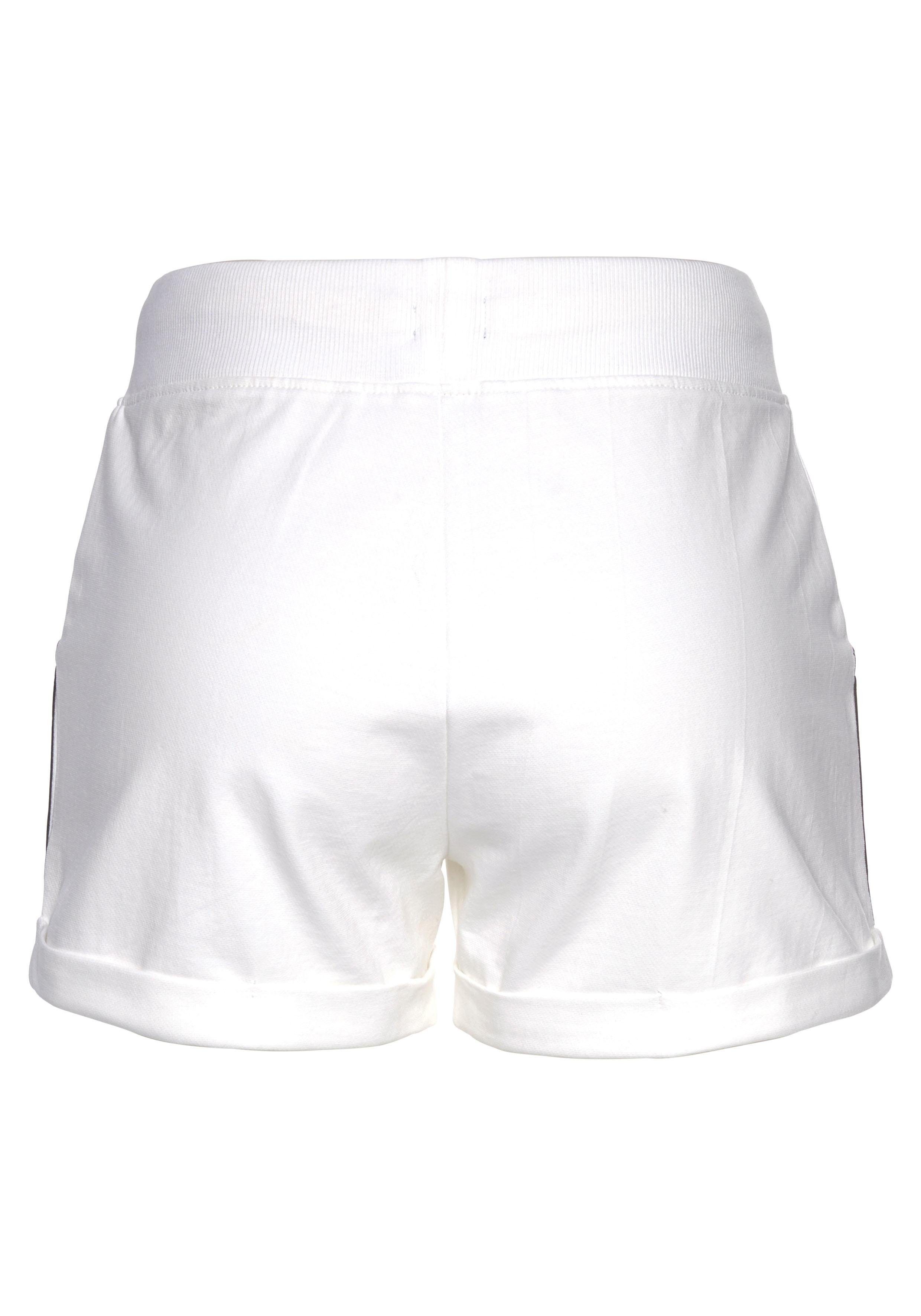 H.I.S Strandshort met tapestrepen opzij