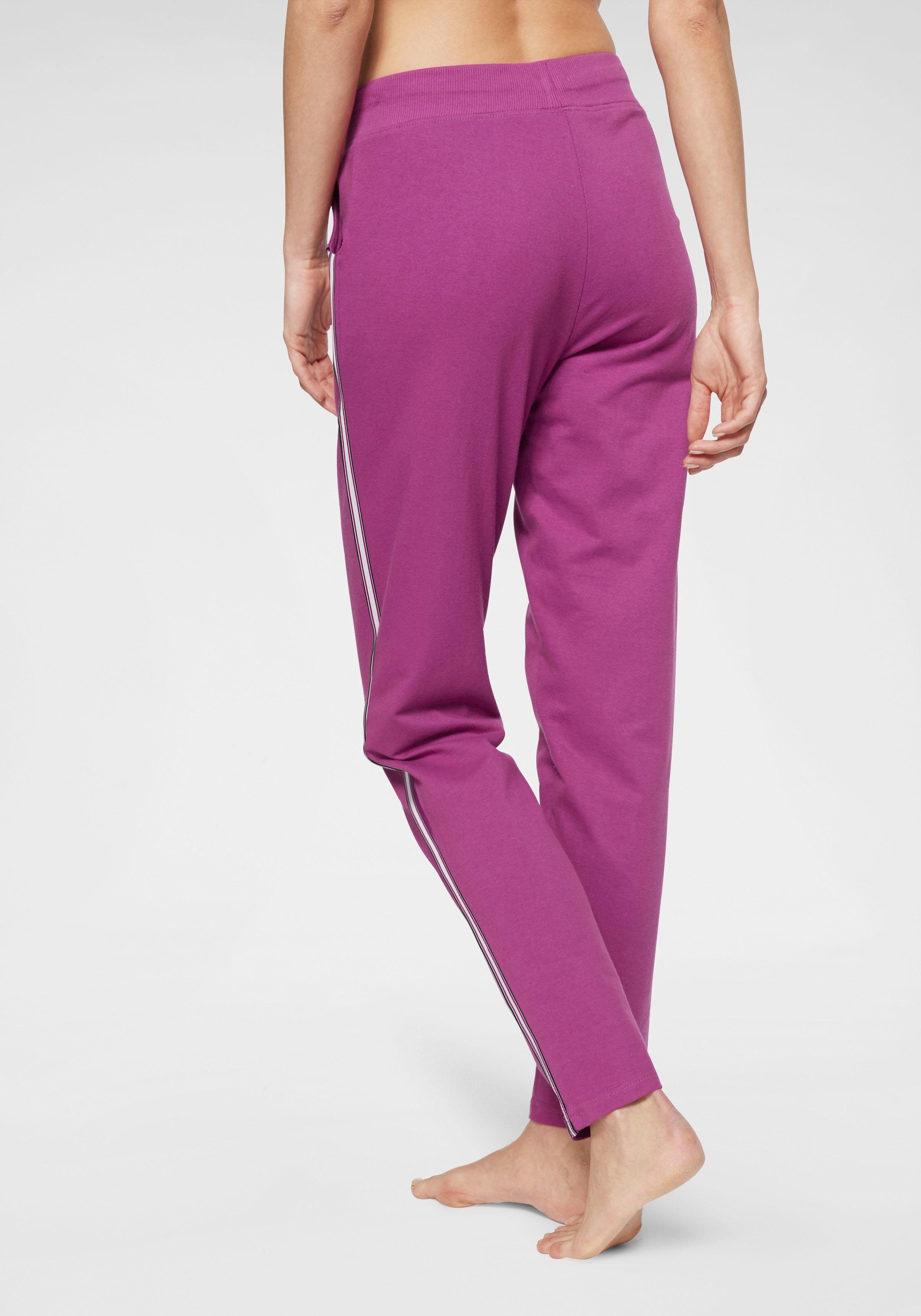 H.I.S Homewearbroek -loungebroek met zijstrepen en insteekzakken, loungewear