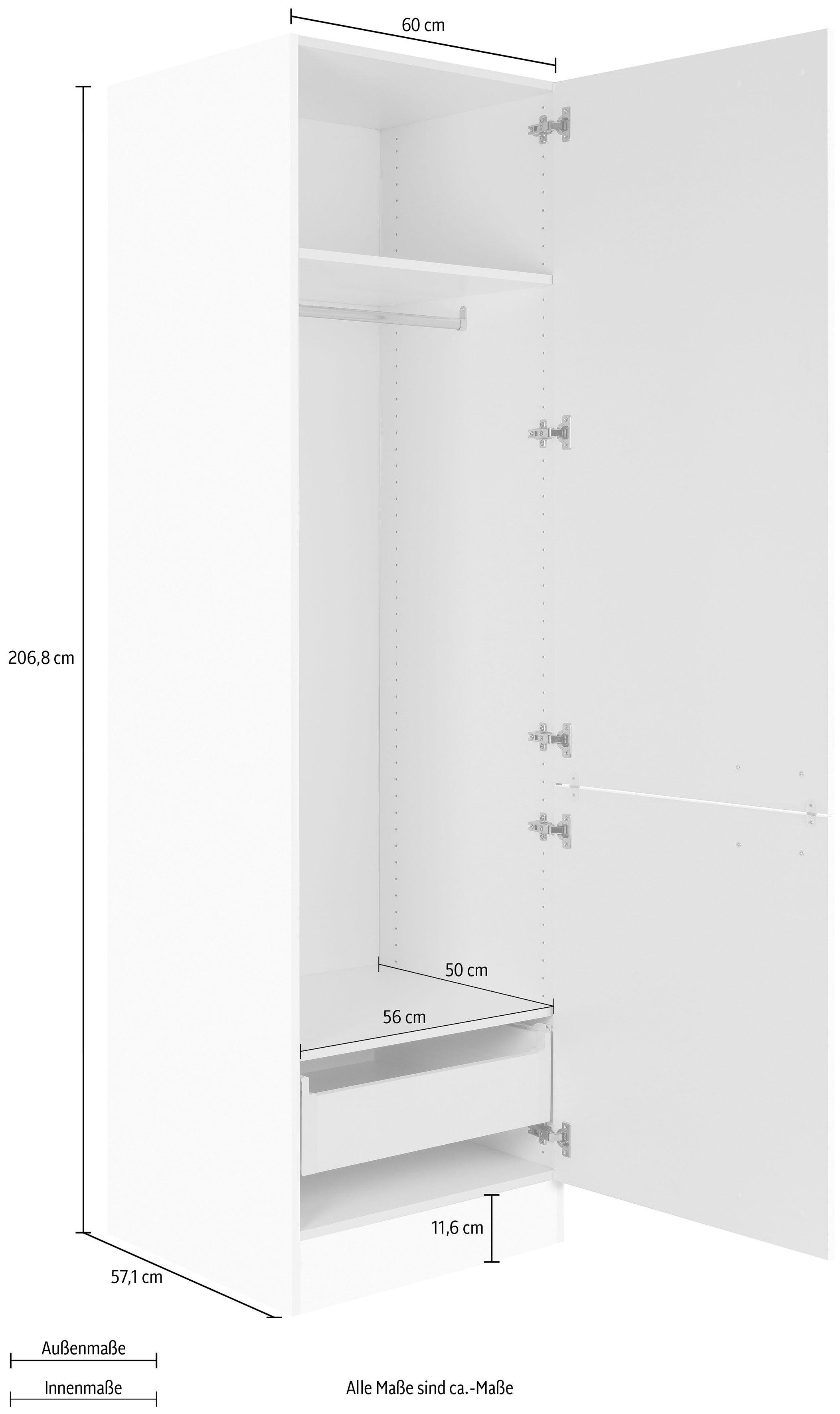 OPTIFIT Hoge kast Elm , breedte 60 cm