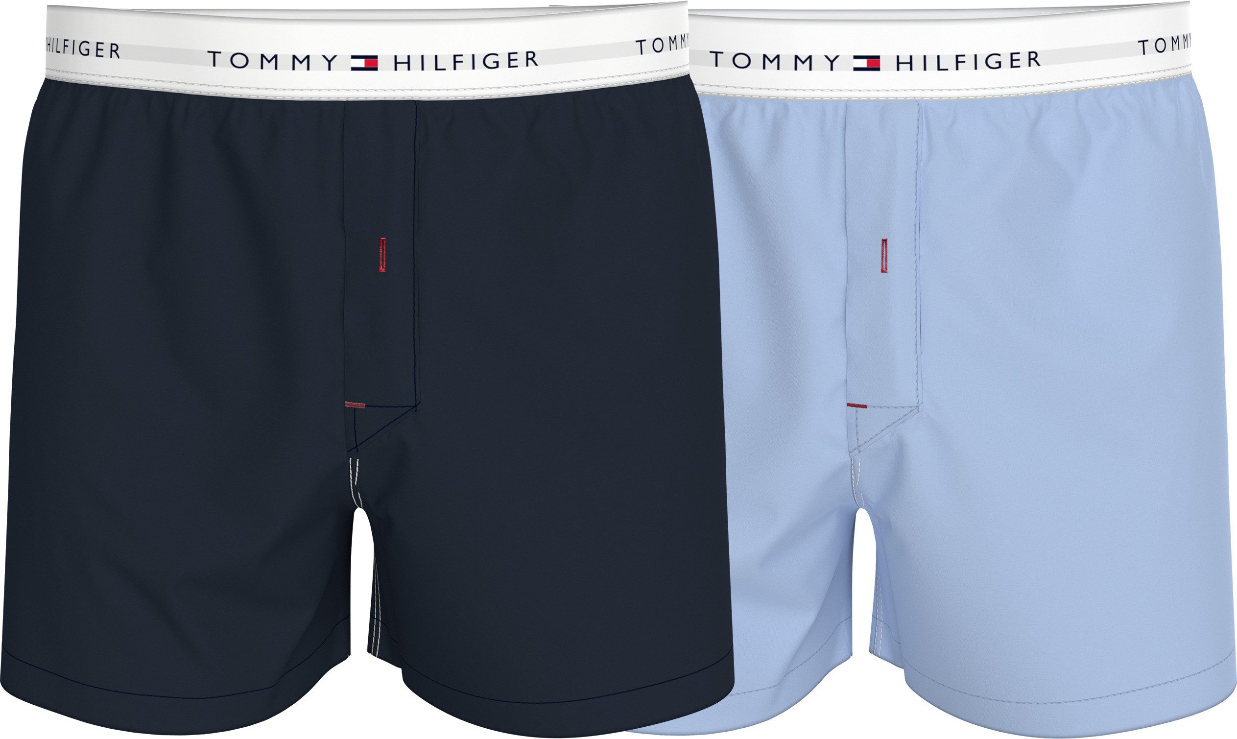 Tommy Hilfiger Underwear Geweven boxershort 2P WOVEN BOXER (set, 2 stuks, 2 stuks)