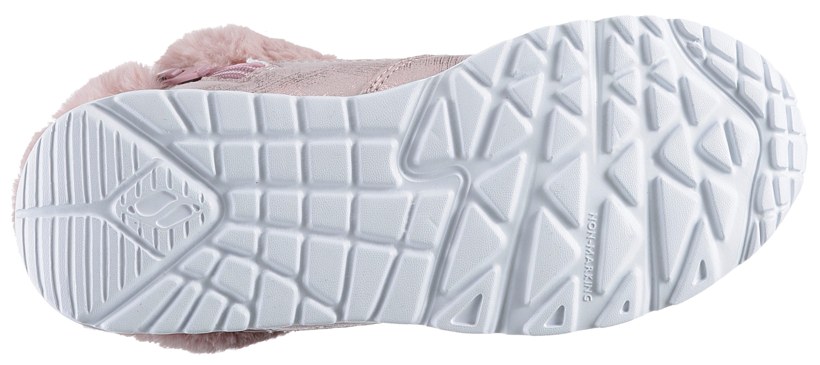 Skechers Sneakers Uno Lite - Comfurt Collar , veterschoenen, winterlaarzen, high top sneaker met verwarmende voering