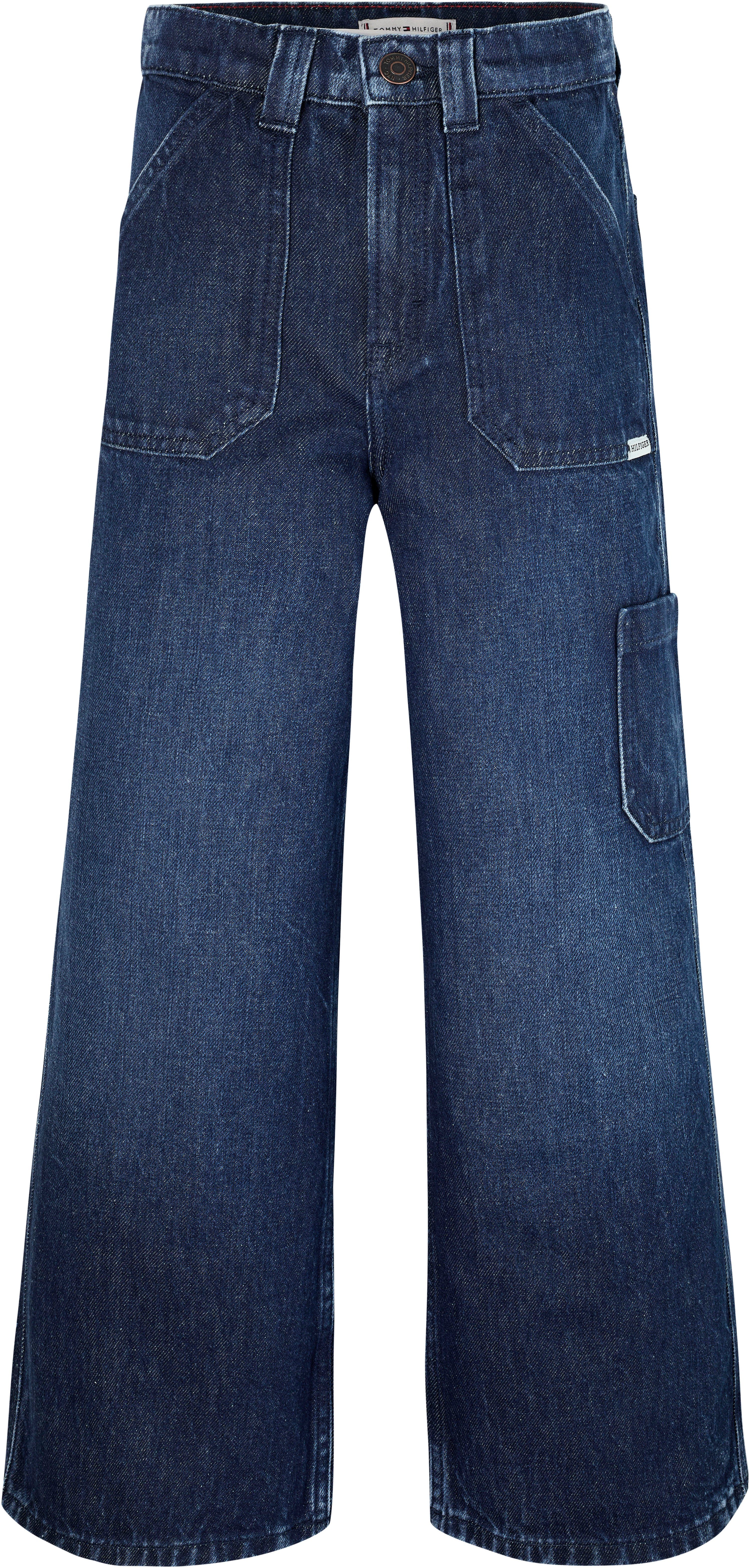 Tommy Hilfiger Cargo jeans MABEL CARGO in donkere wassing