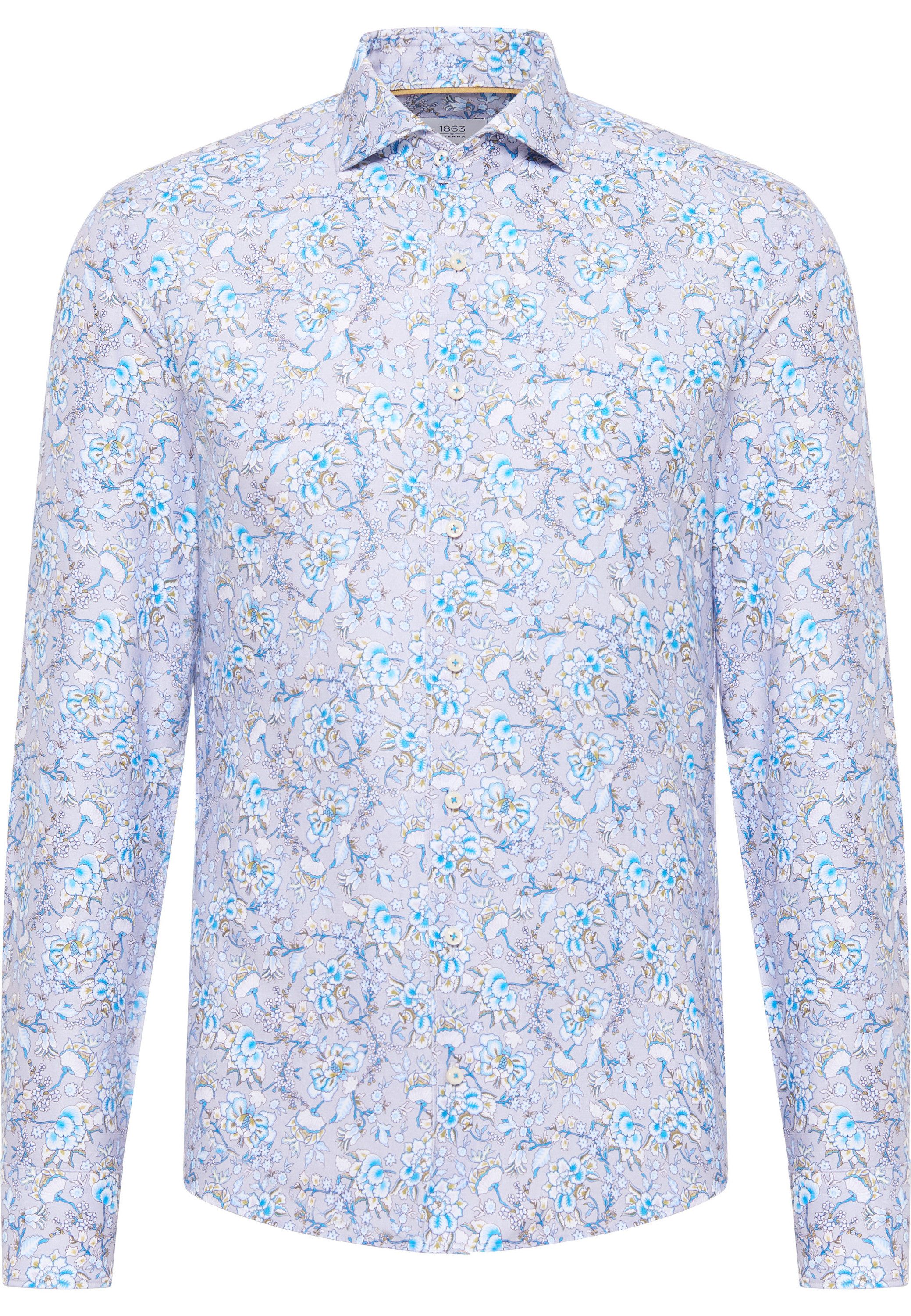 Eterna Overhemd met lange mouwen Slim fit