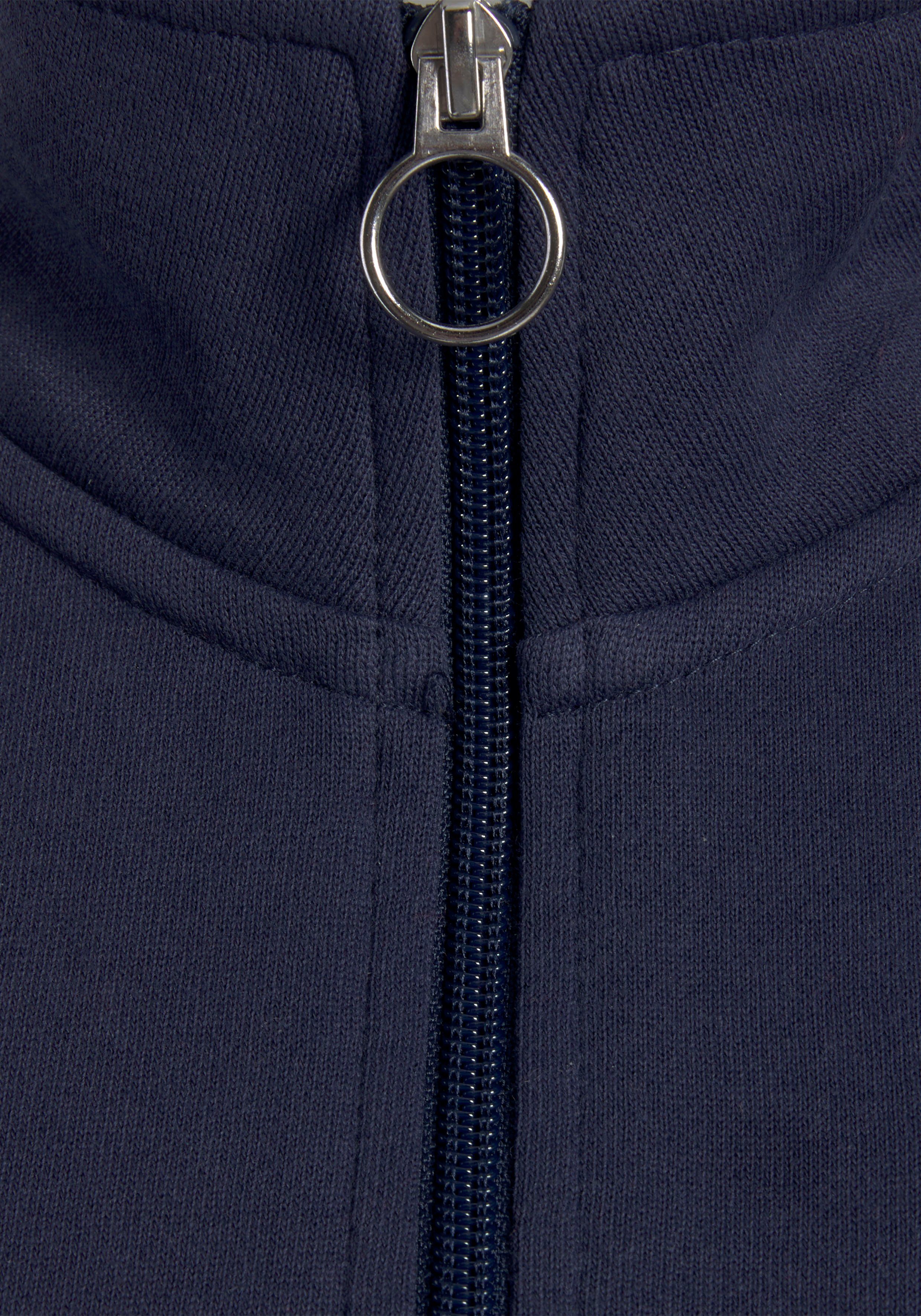 H.I.S Sweatshirt Troyer met opstaande kraag Troyer in maritieme stijl, loungewear