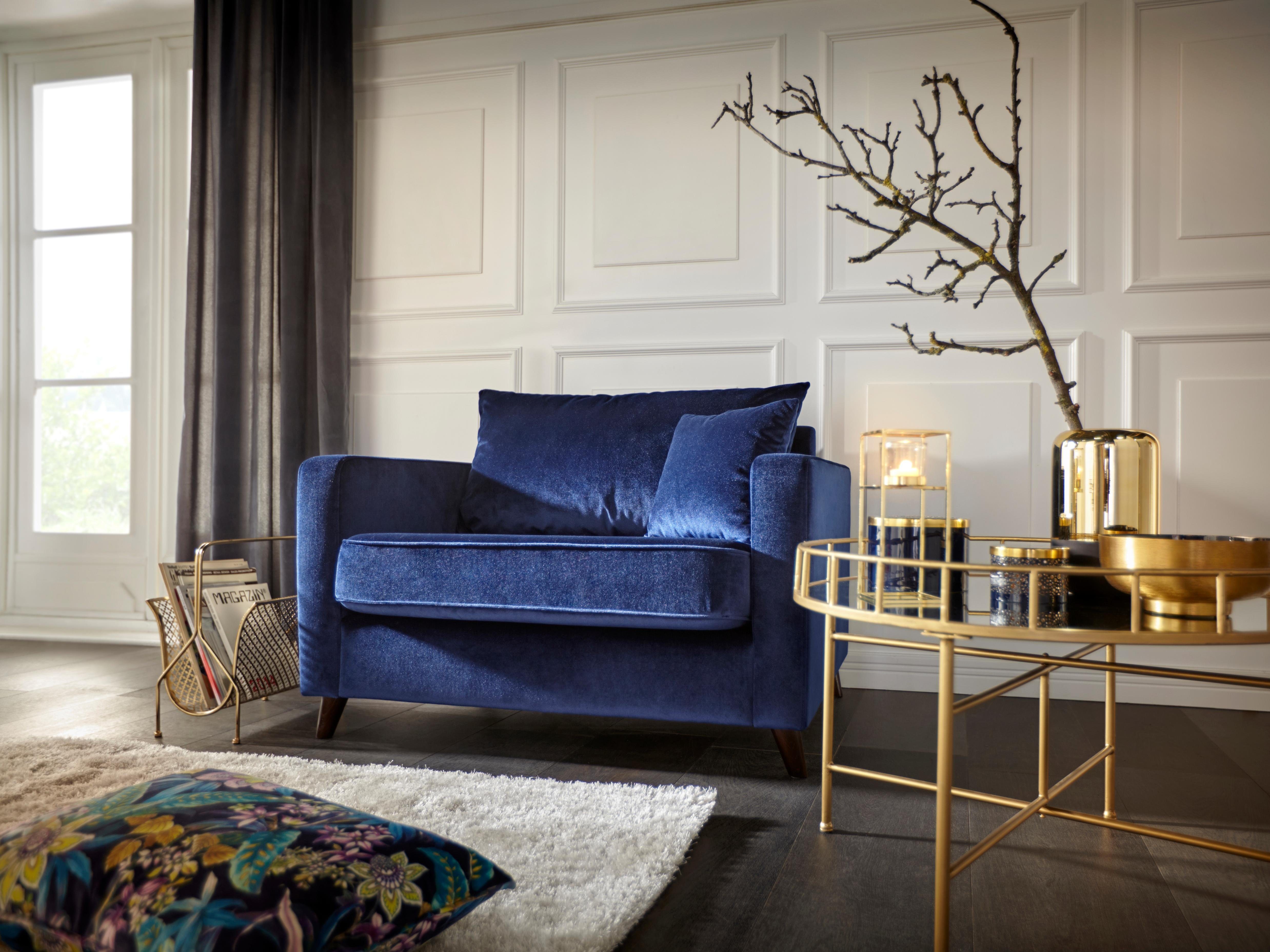 Home affaire Loveseat Renesse los kussen, opstaande naad aan zitkussen (set)
