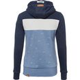 ragwear sweater trega met maritiem "anker" printdesign blauw