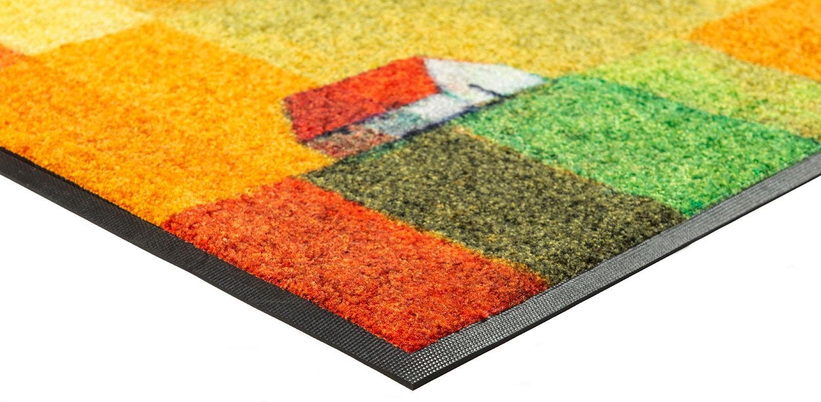 wash+dry by Kleen-Tex Vloerkleed Meadow Lands antislip, wasbaar, woonkamer