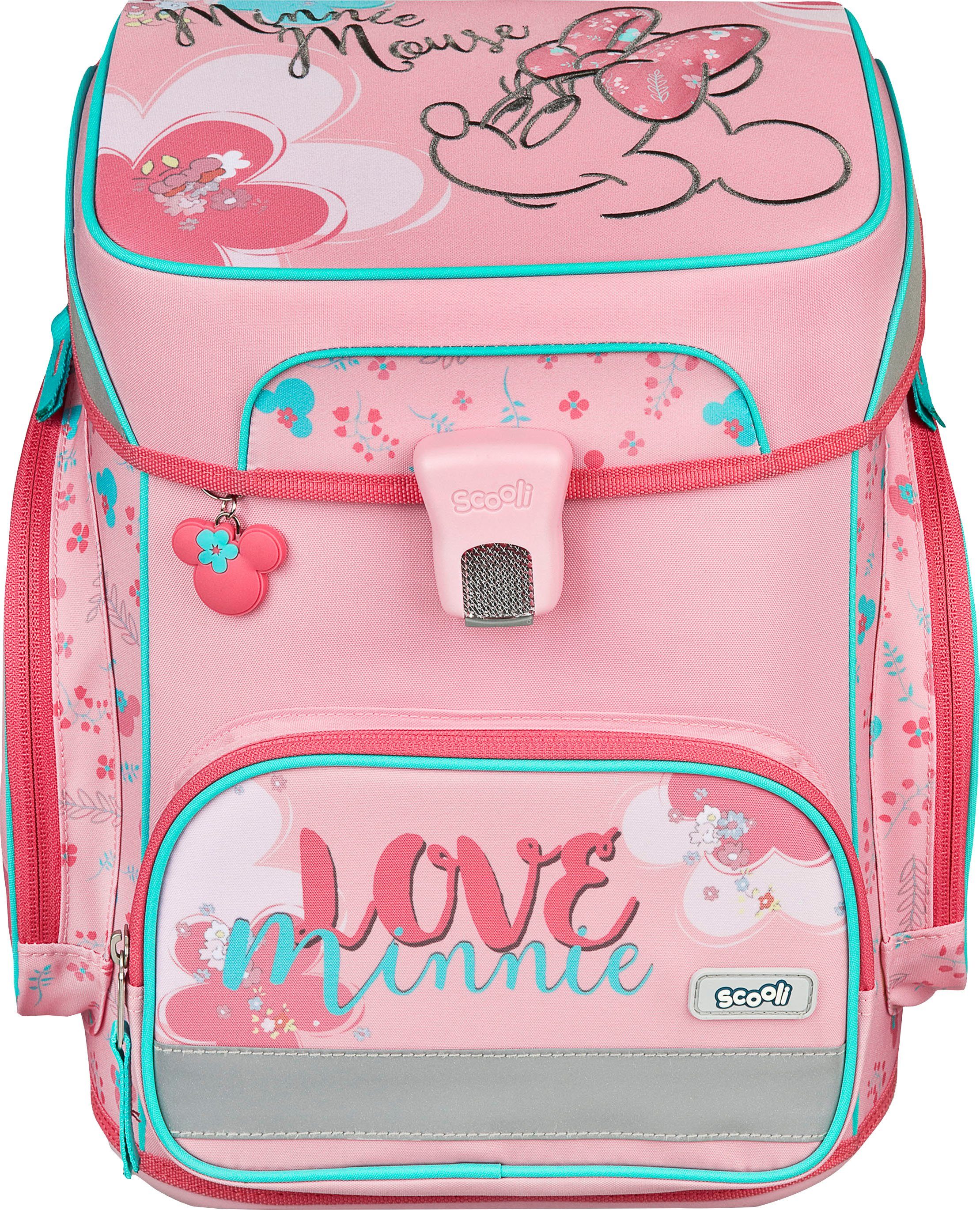 Scooli Schooltas EasyFit, Minnie Mouse (5-delig)