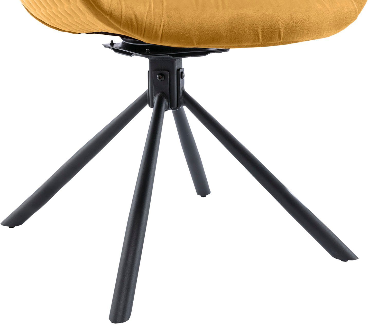 SalesFever Eetkamerstoel Rimini Armlehnstuhl: Sitzkomfort fürs Esszimmer Eetkamerstoel, achterkant met honingraatstepping, 360° draaifunctie (1 stuk)
