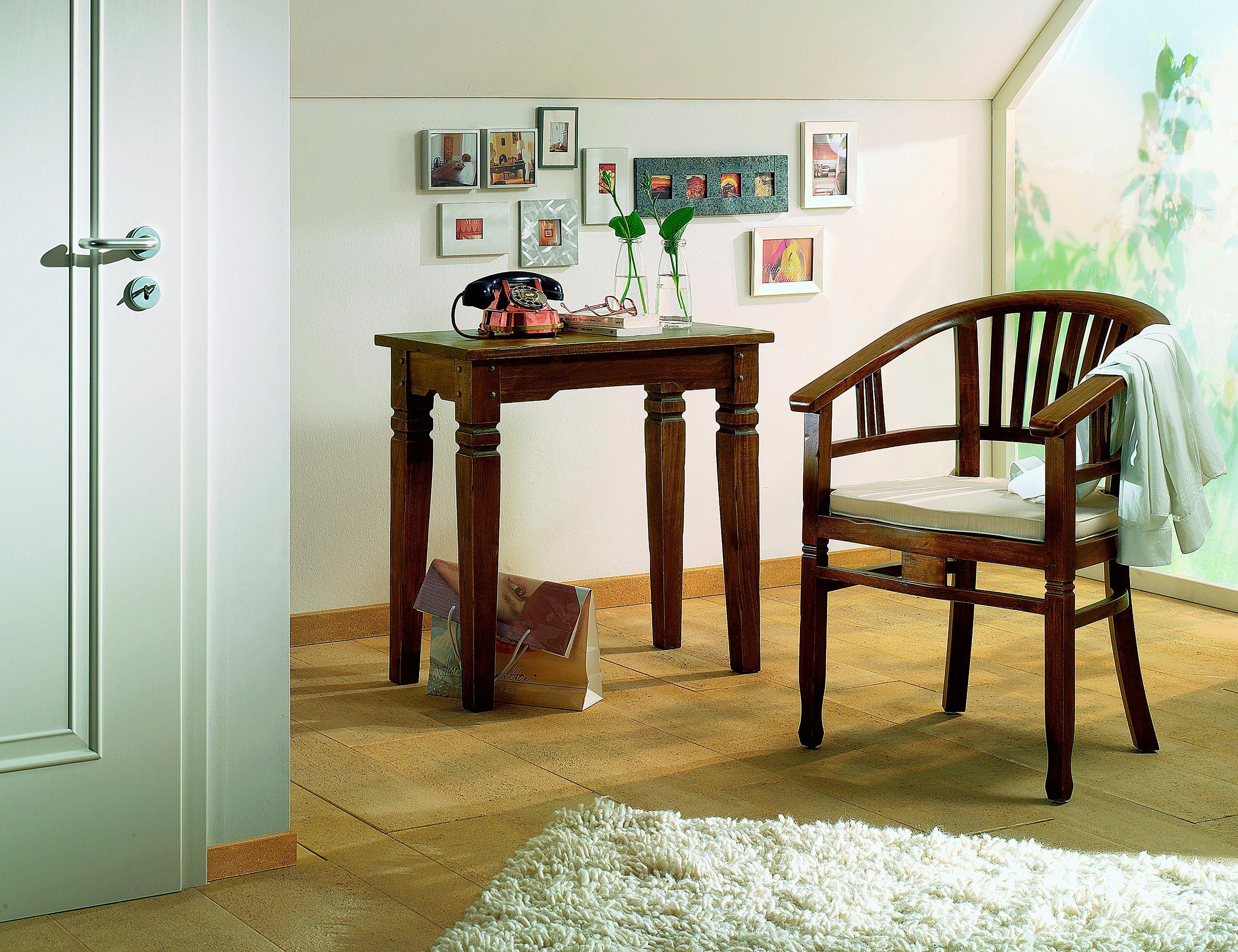 SIT Stoel met armleuningen Samba in lodge-stijl