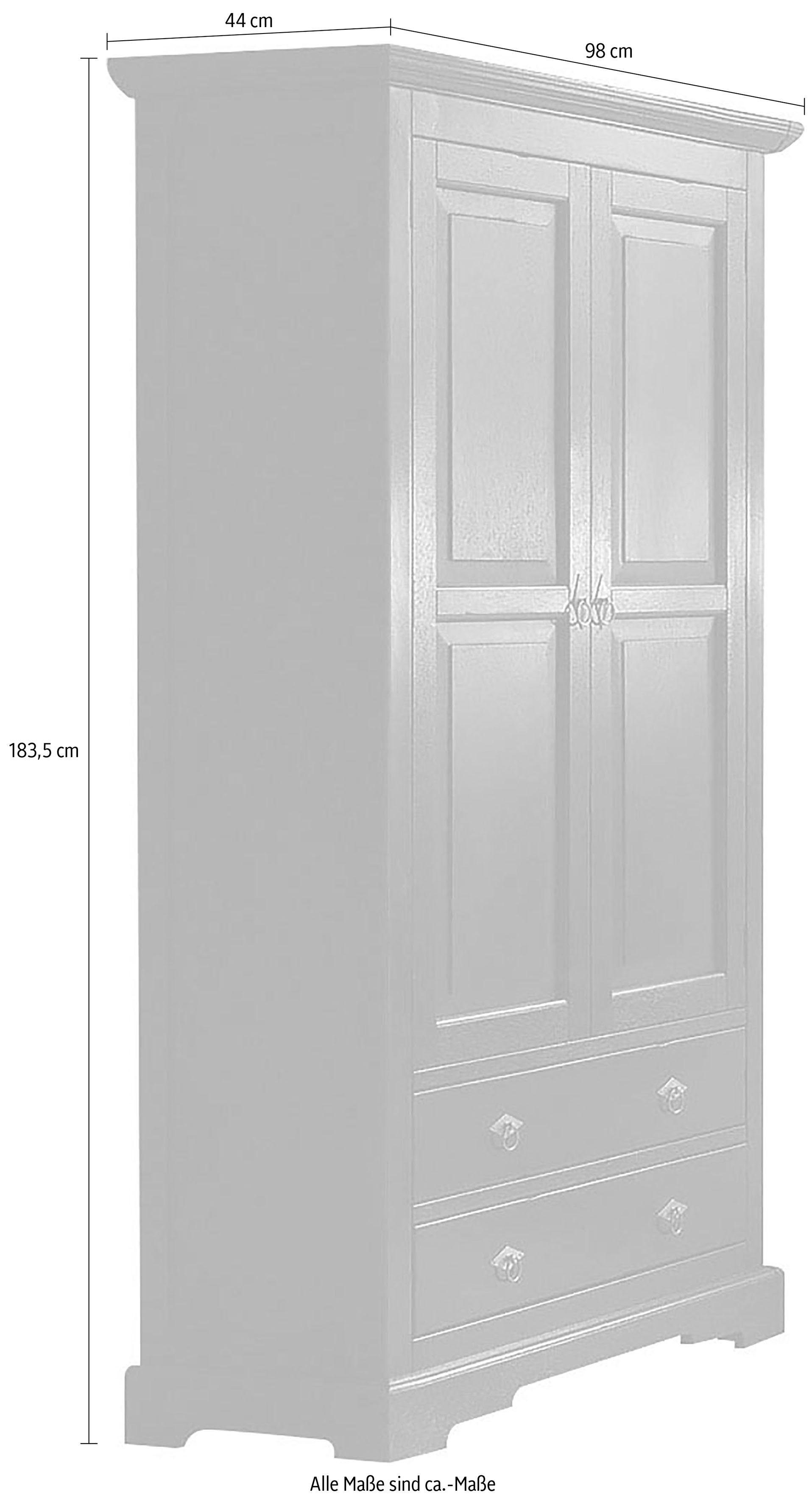 SIT Multifunctionele kast Samba in lodge-stijl